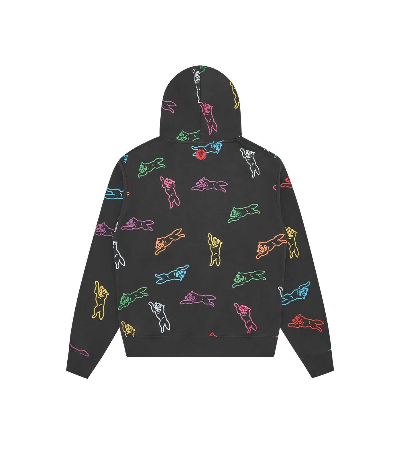 A/O RUNNING DOG POPOVER HOOD - CHARCOAL - Image 2