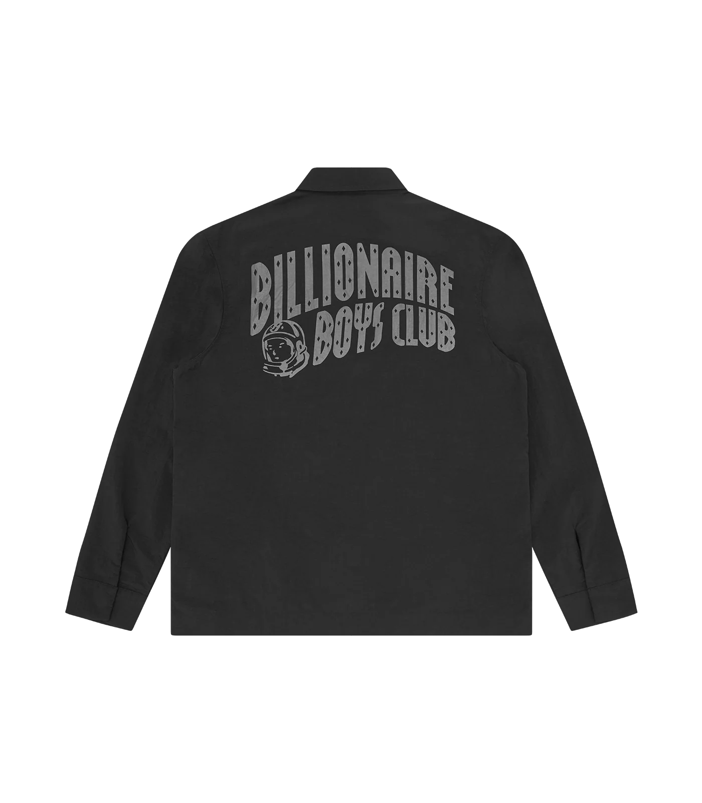 ARCH LOGO NYLON OVERSHIRT - BLACK - Image 2