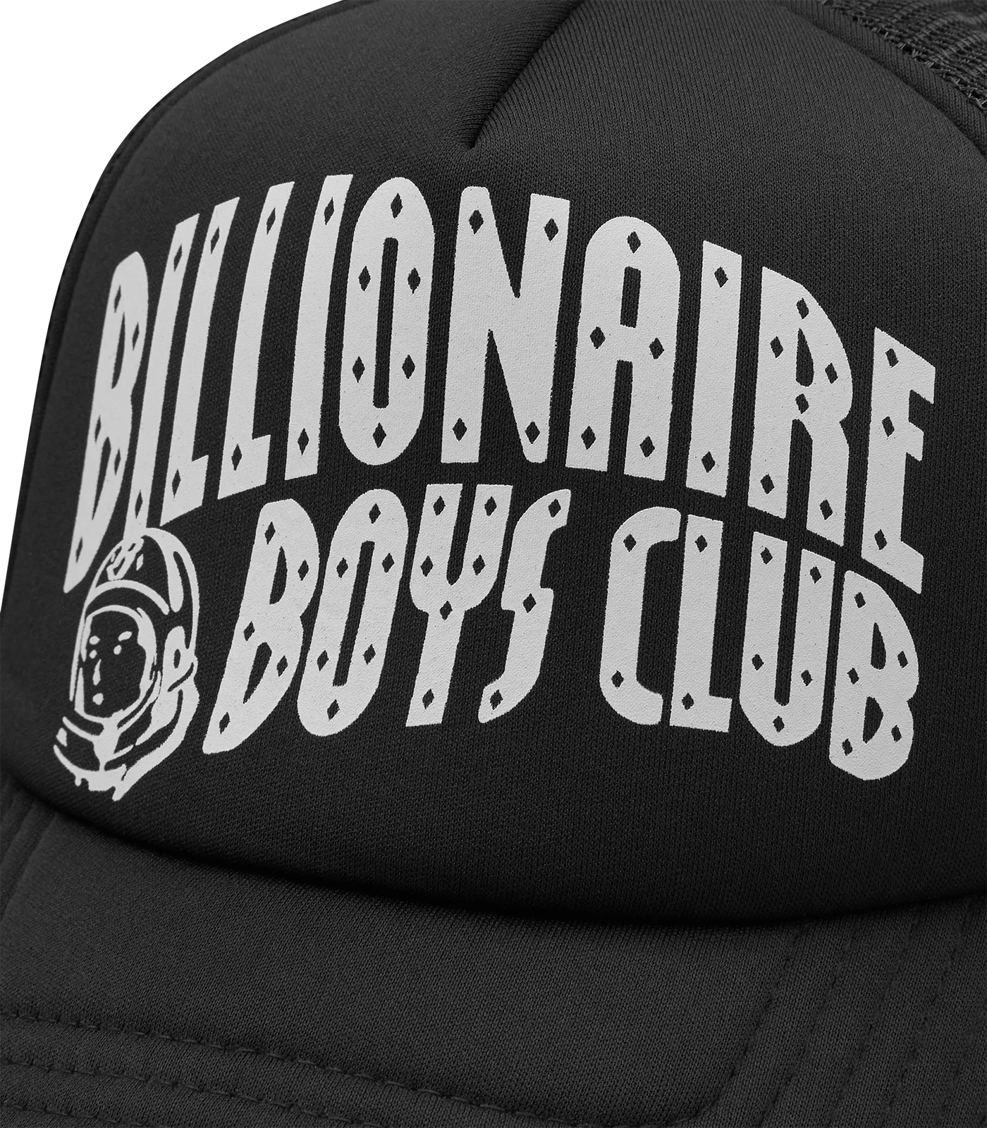ARCH LOGO TRUCKER CAP - BLACK - Image 3