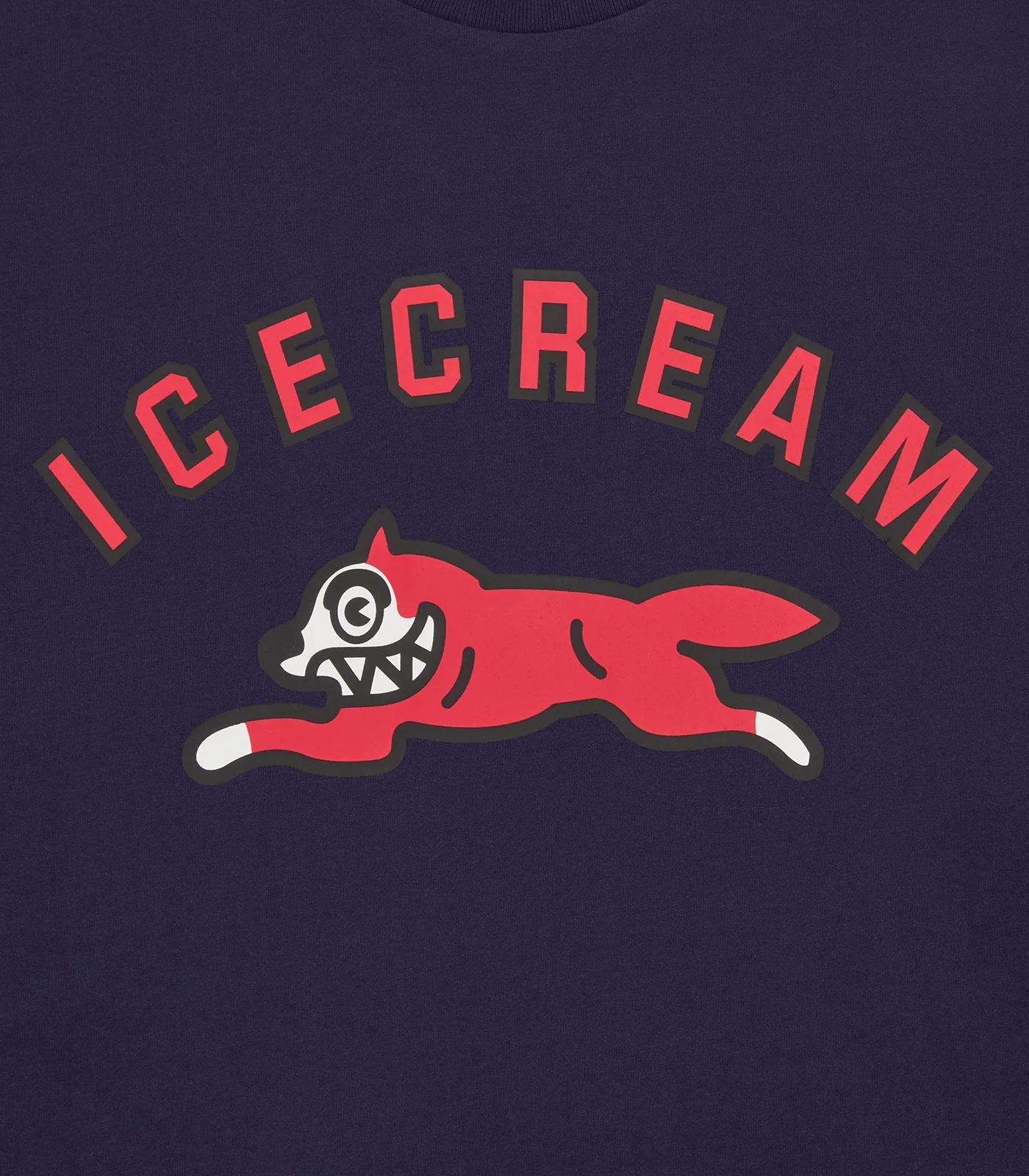 ARCH RUNNING DOG L/S T-SHIRT - NAVY - Image 3