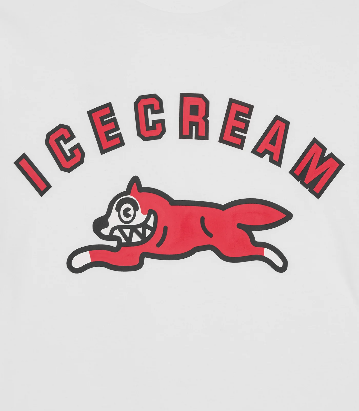 ARCH RUNNING DOG L/S T-SHIRT - WHITE - Image 3