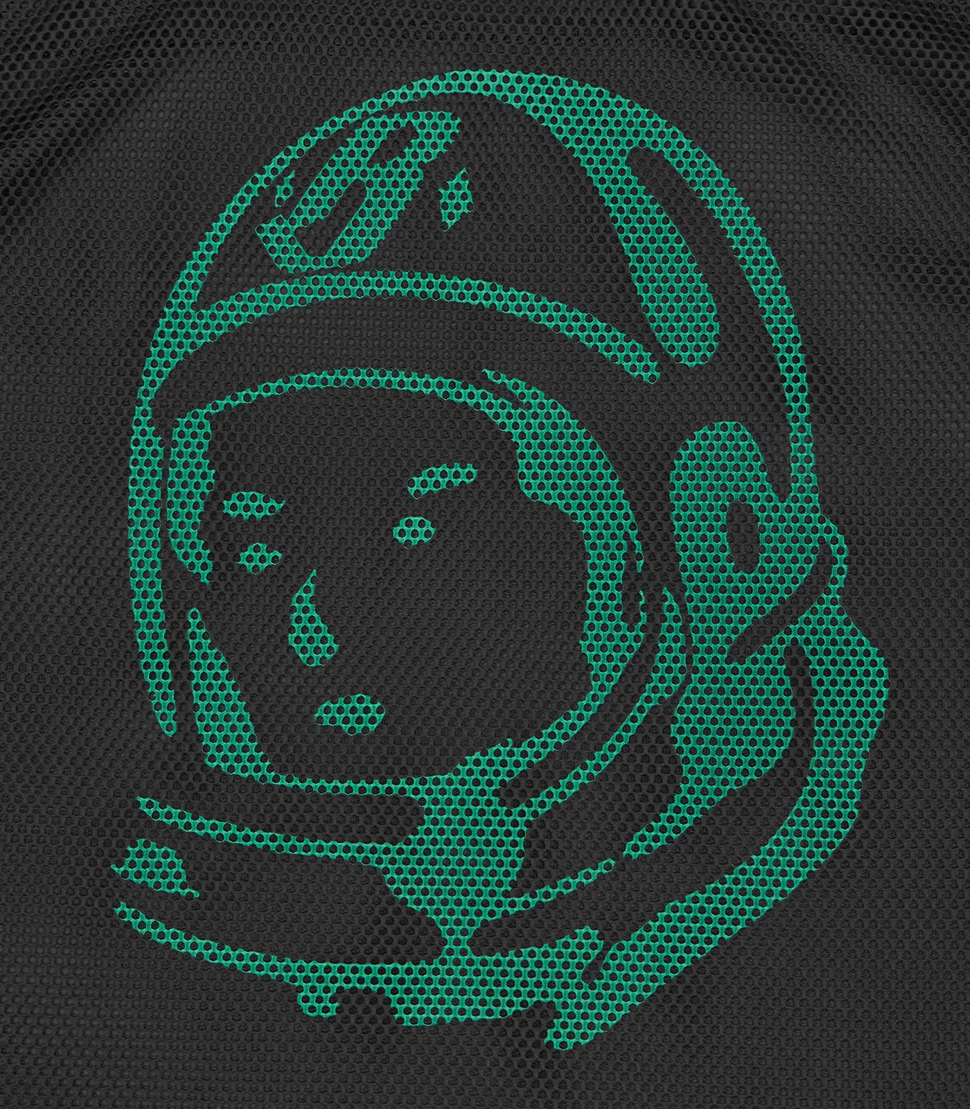 ASTRO BIG MESH FOOTBALL T-SHIRT - BLACK - Image 4