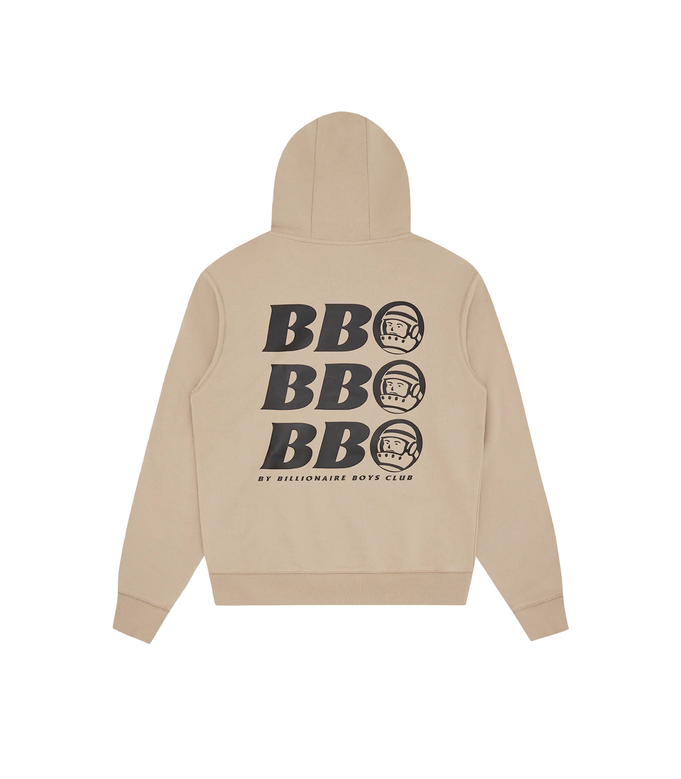 ASTRO REPEAT LOGO POPOVER HOOD - STONE - Image 2