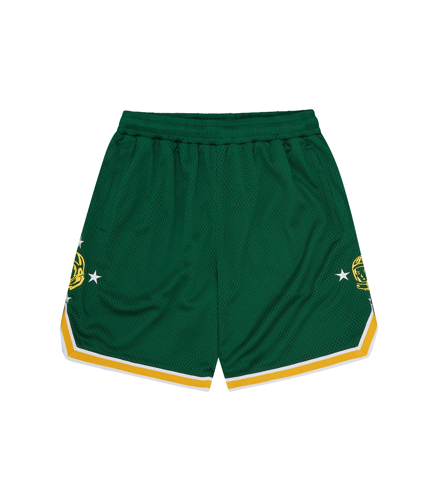 ASTRO STAR MESH BASKETBALL SHORTS - GREEN