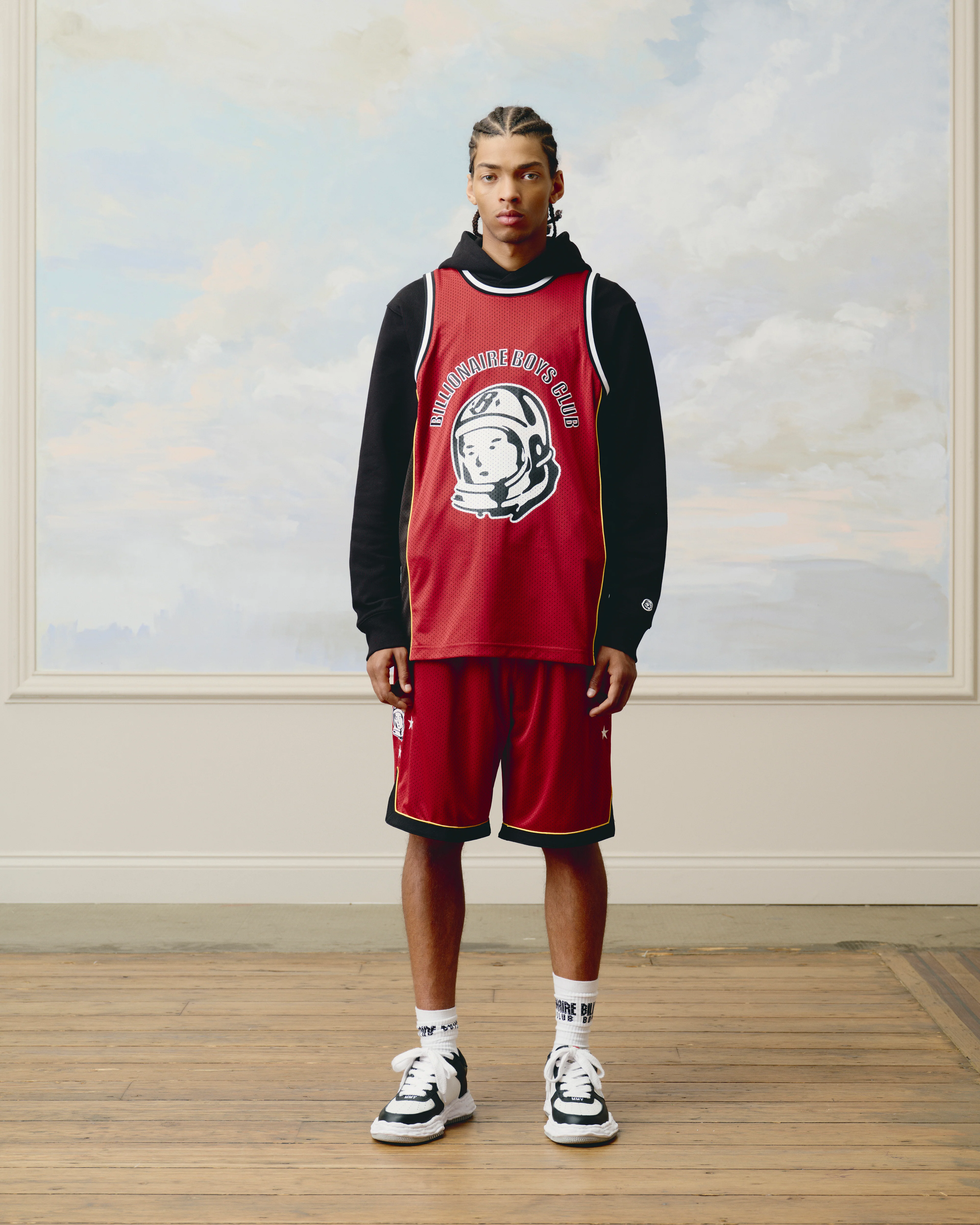 ASTRO MESH BASKETBALL VEST - RED - Image 2