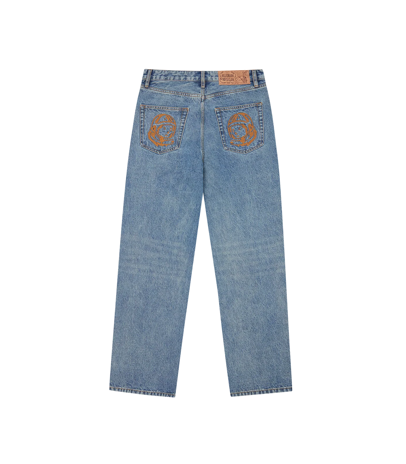 ASTRO WIDE LEG DENIM PANT - BLUE - Image 2