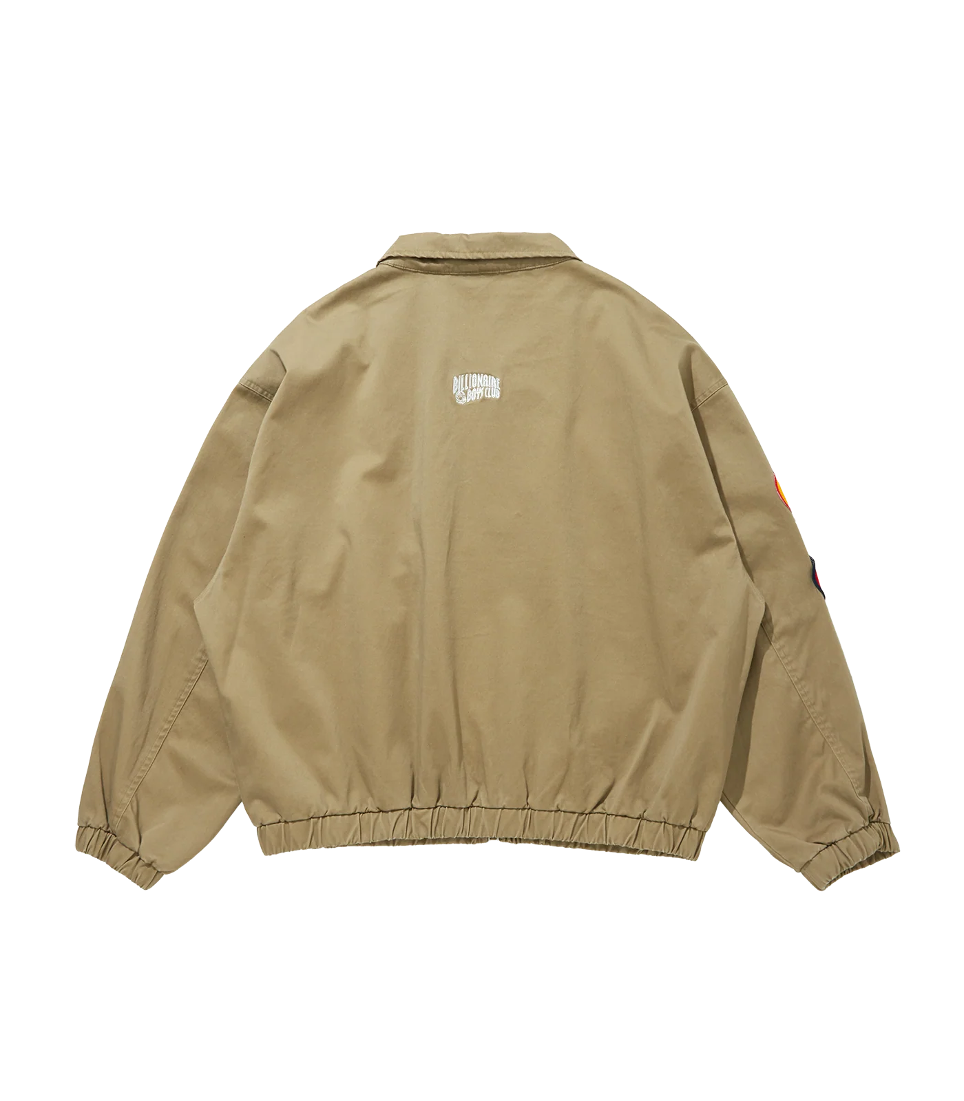 B CAMO ZIP UP BLOUSON - KHAKI - Image 2