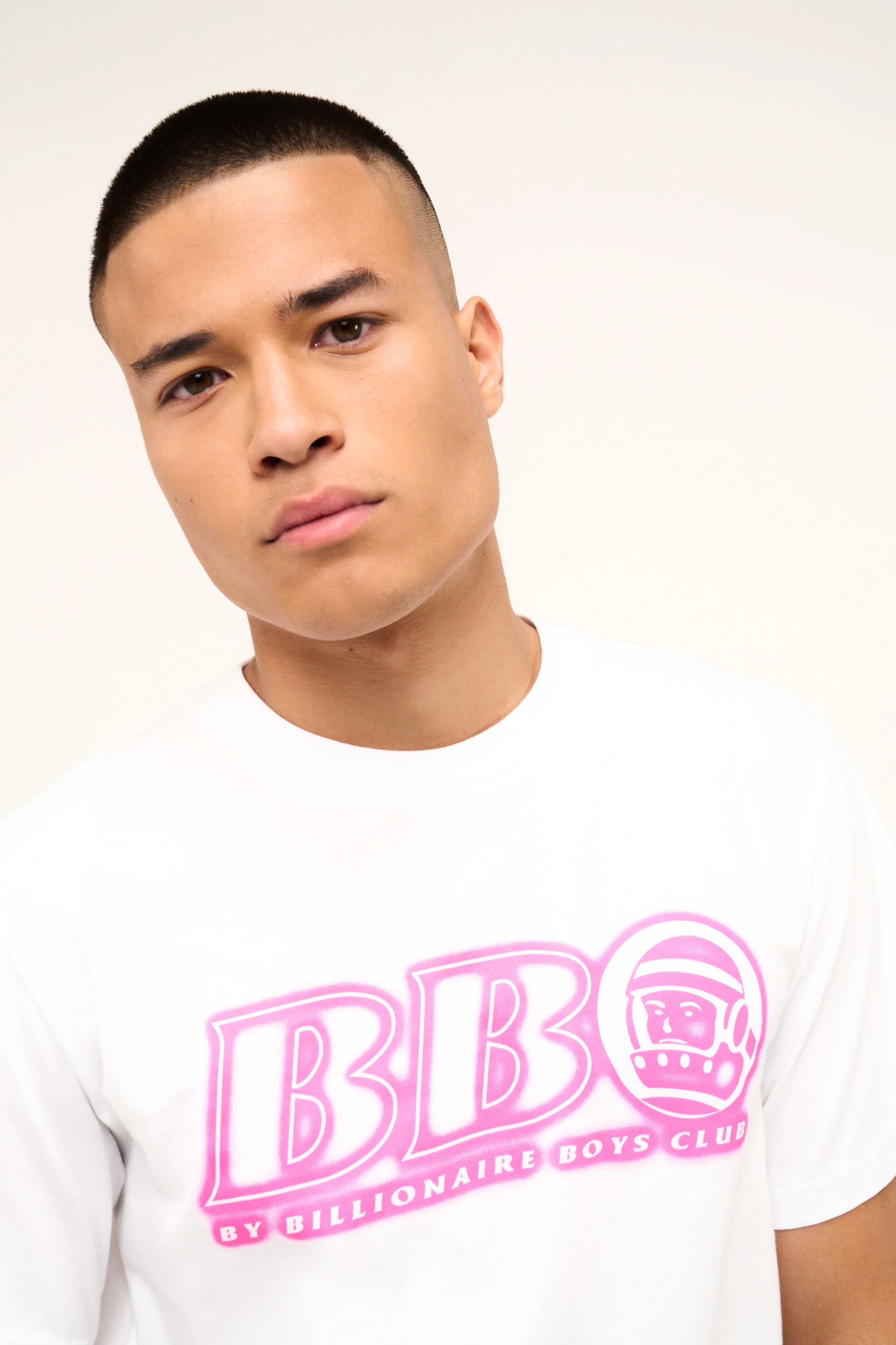 BB ASTRO NEON T-SHIRT - WHITE - Image 3