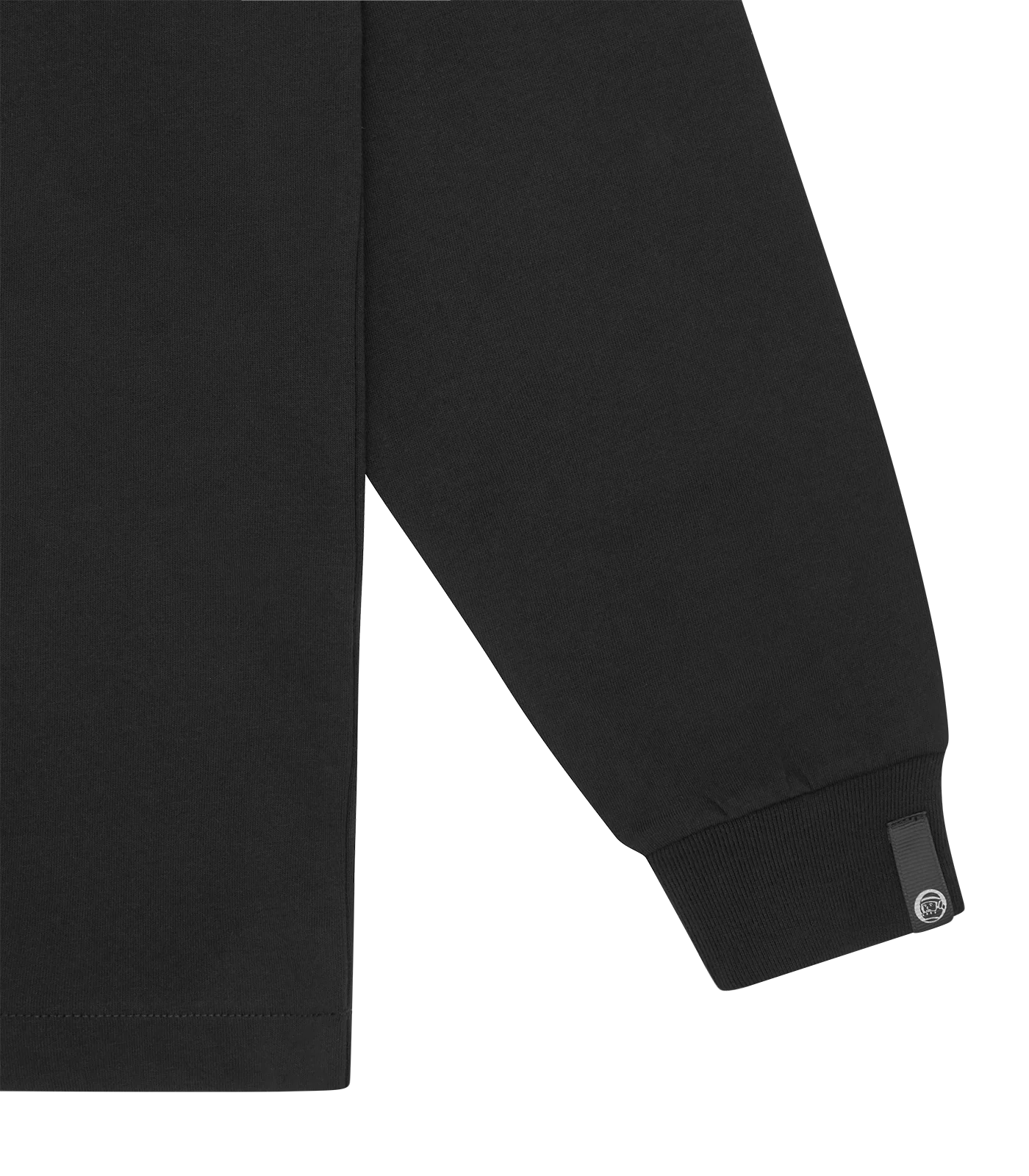 BB ASTRO REPEAT LOGO L/S T-SHIRT - BLACK - Image 4