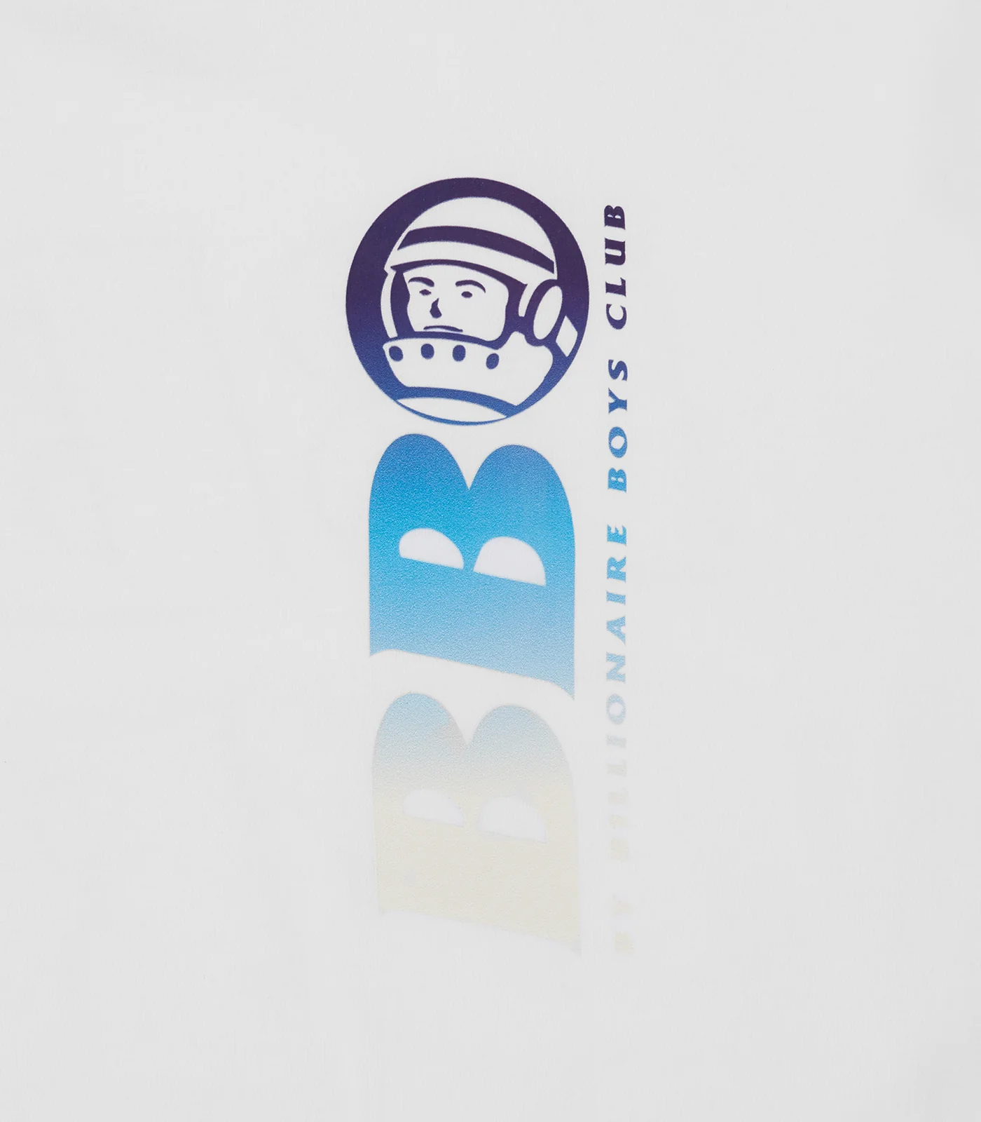 BB ASTRO REPEAT LOGO L/S T-SHIRT - WHITE - Image 3