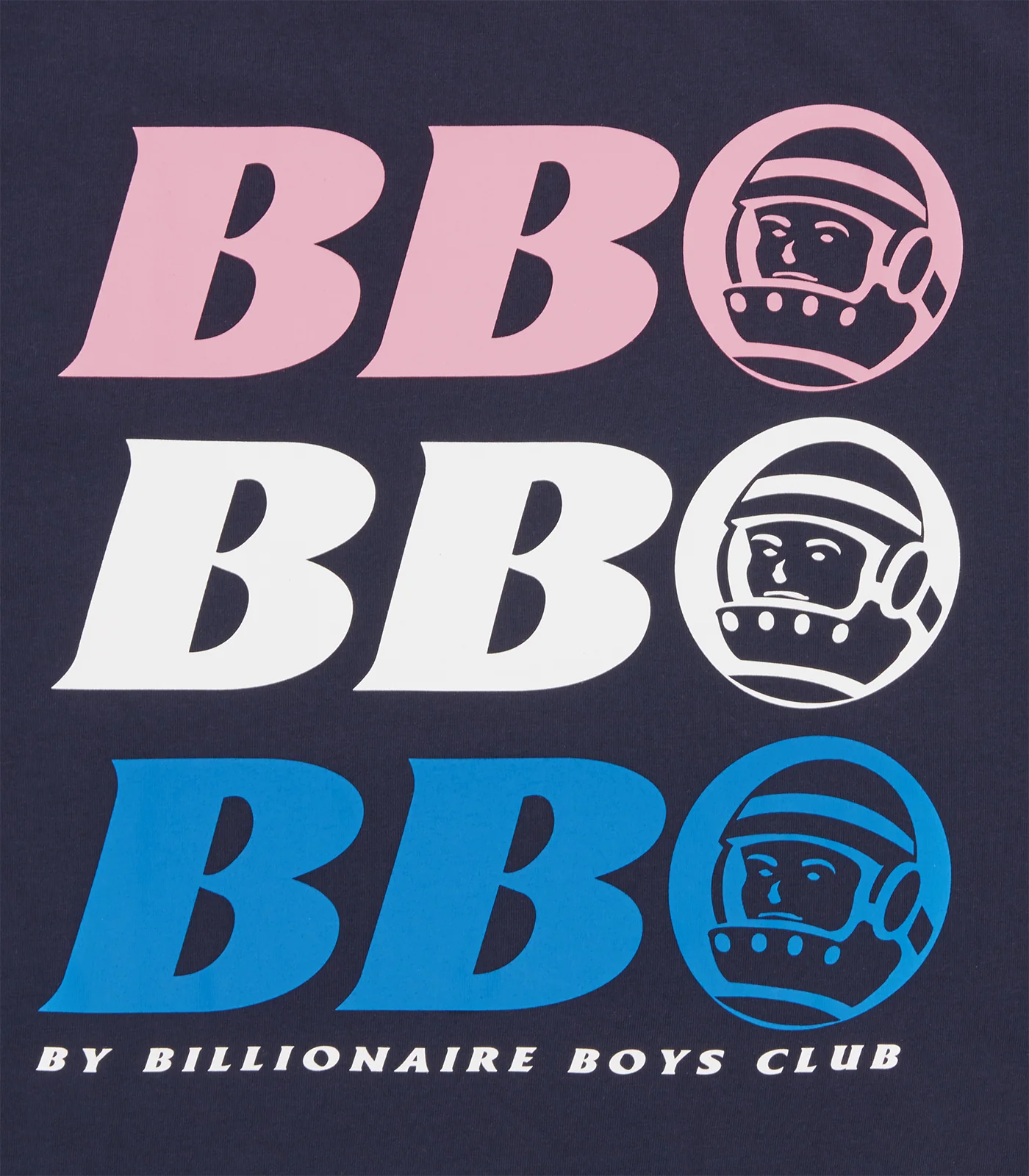 BB ASTRO REPEAT LOGO T-SHIRT - NAVY - Image 4
