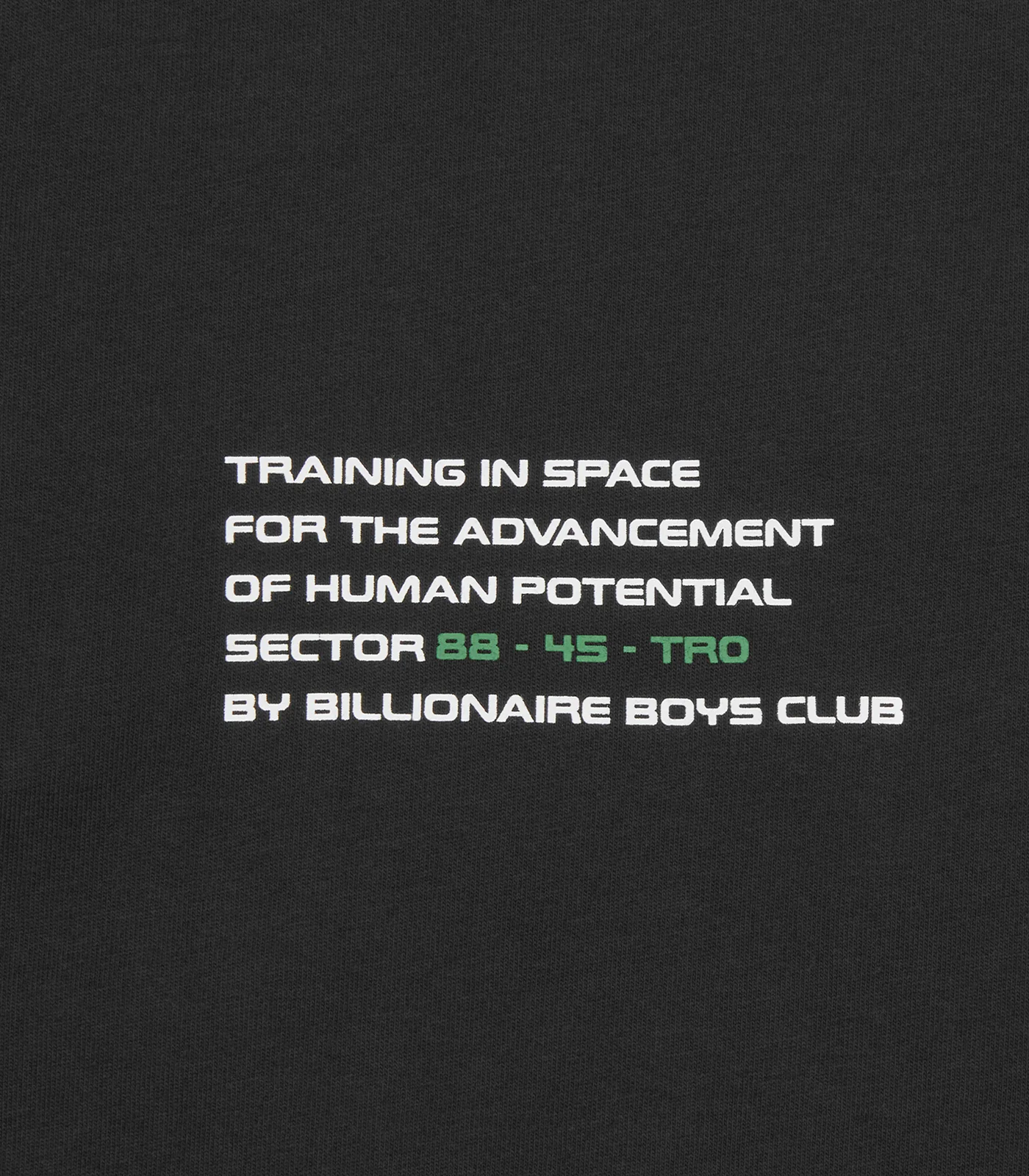 BB ASTRO SPACE TRAINING T-SHIRT - BLACK - Image 5