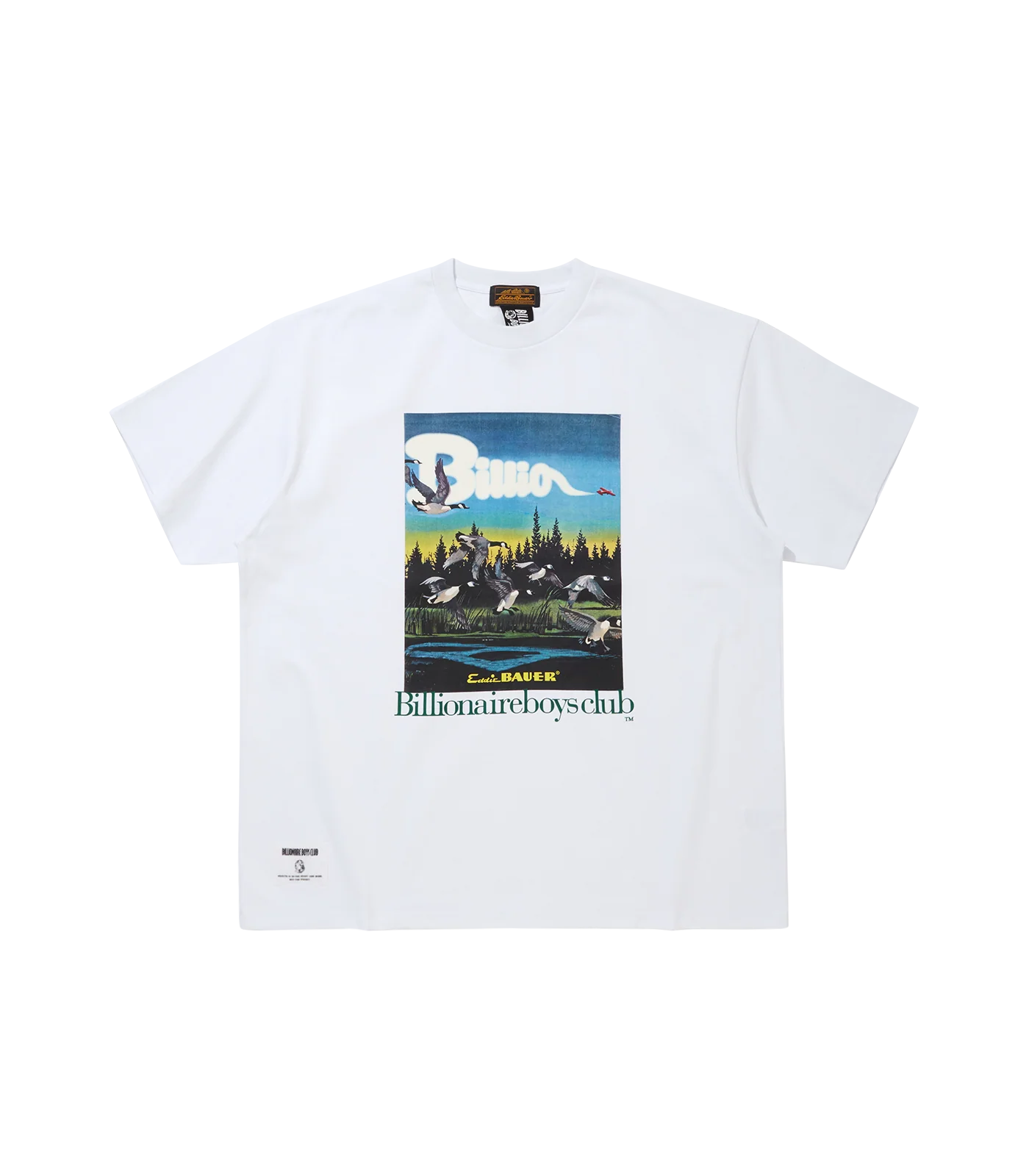 BILLIONAIRE BOYS CLUB X EDDIE BAUER T-SHIRT #1 - WHITE