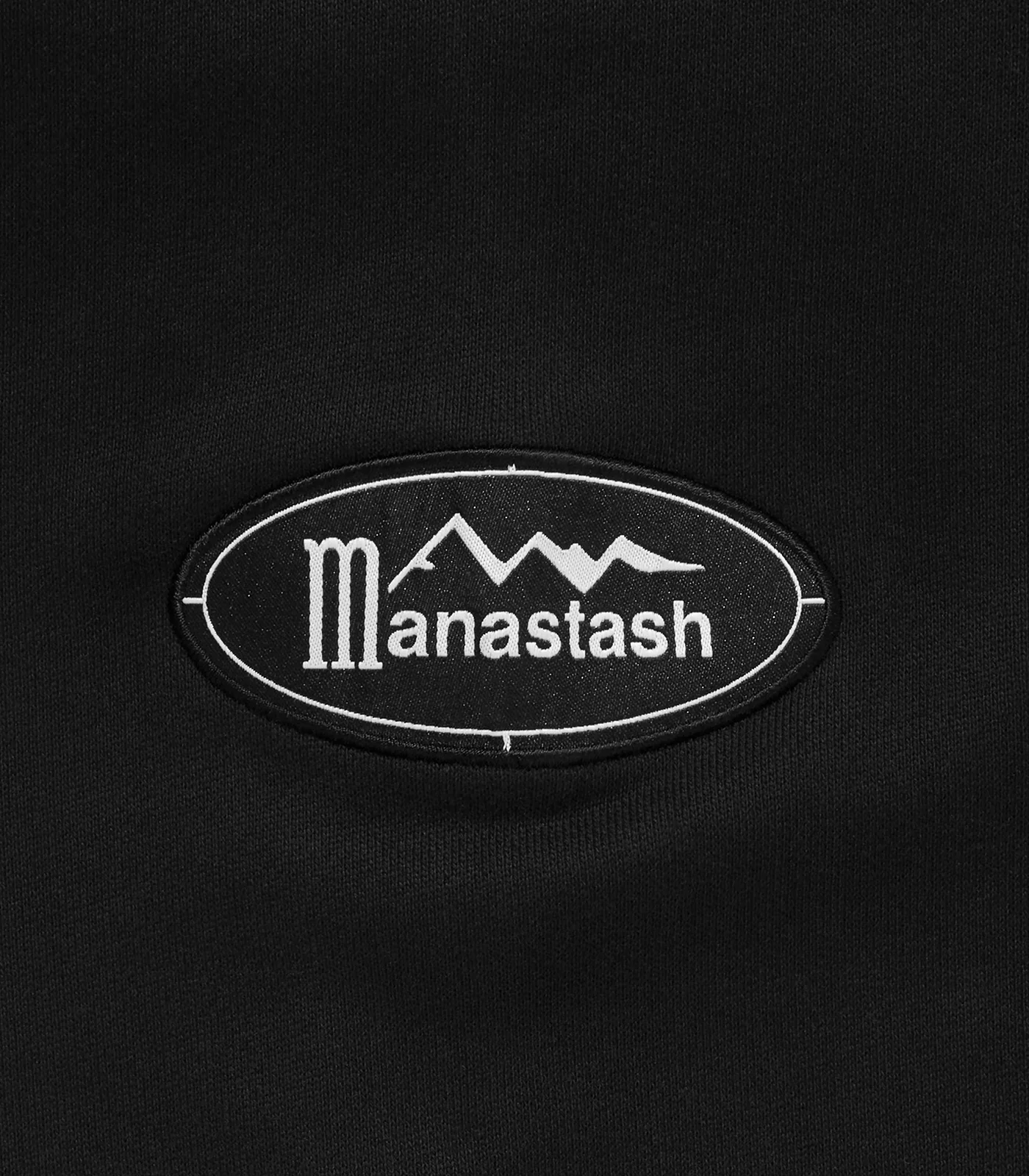 BILLIONAIRE BOYS CLUB X MANASTASH GUSSET SWEATSHIRT - BLACK - Image 4