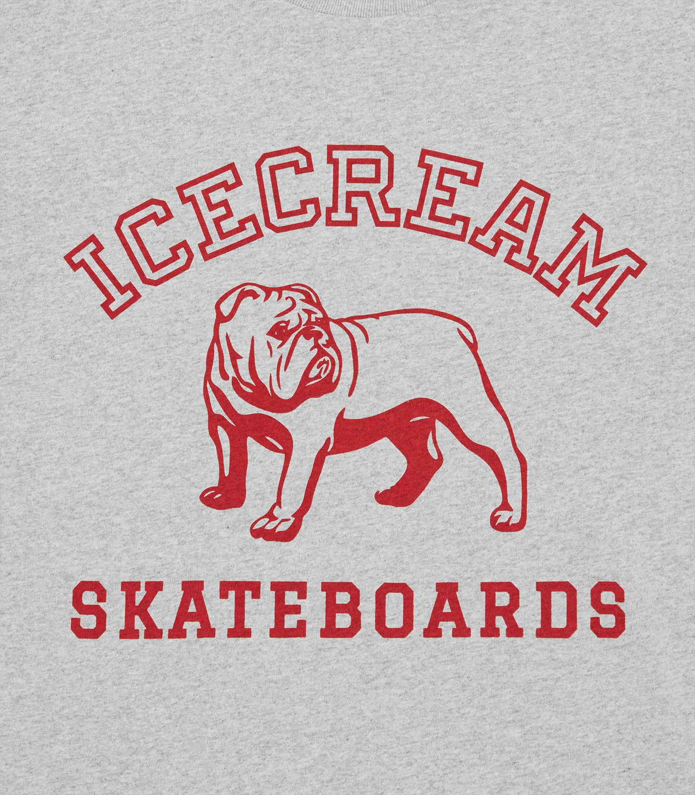 BULLDOG T-SHIRT - HEATHER GREY - Image 3