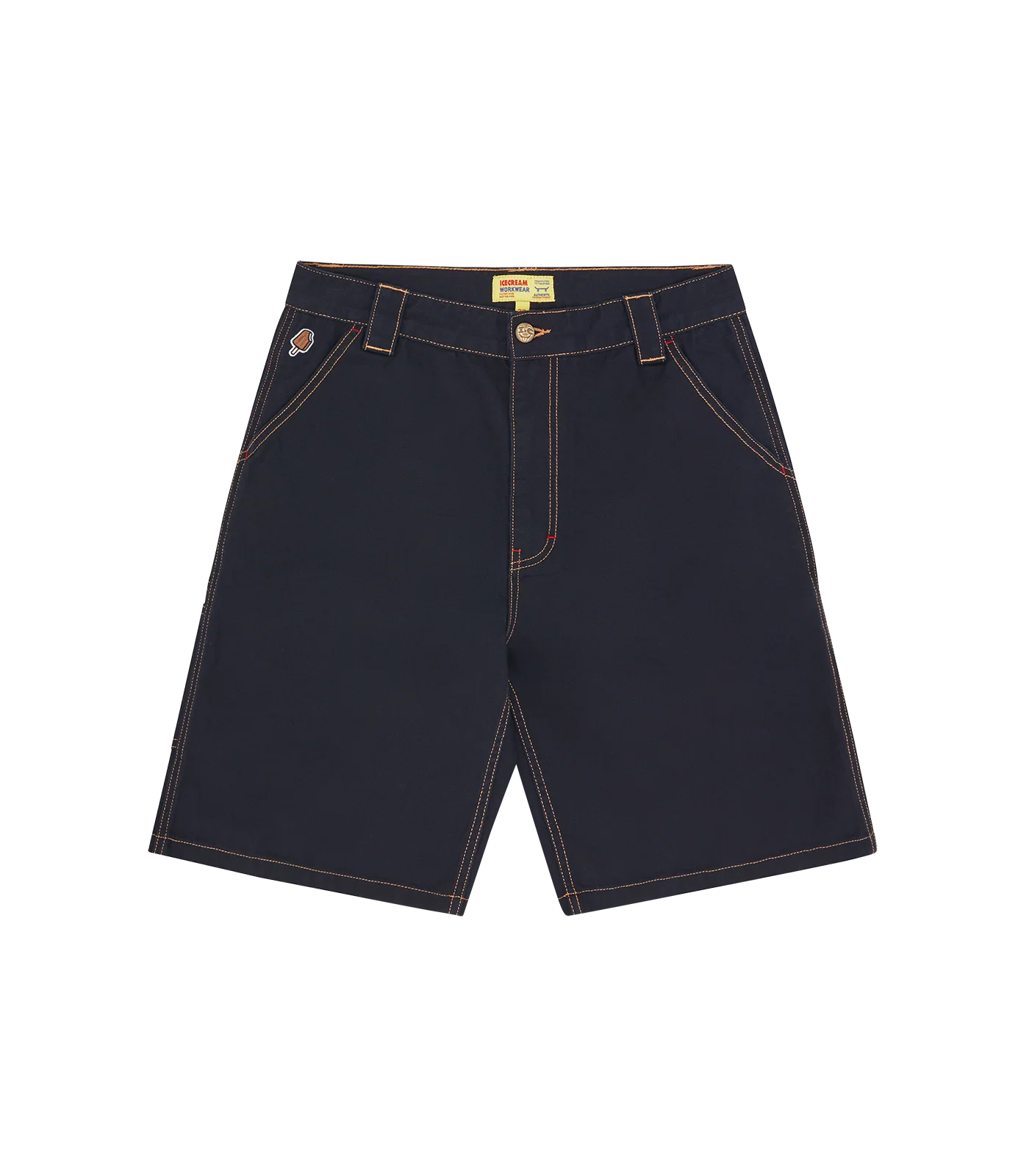 CANVAS CARPENTER SHORTS - INK