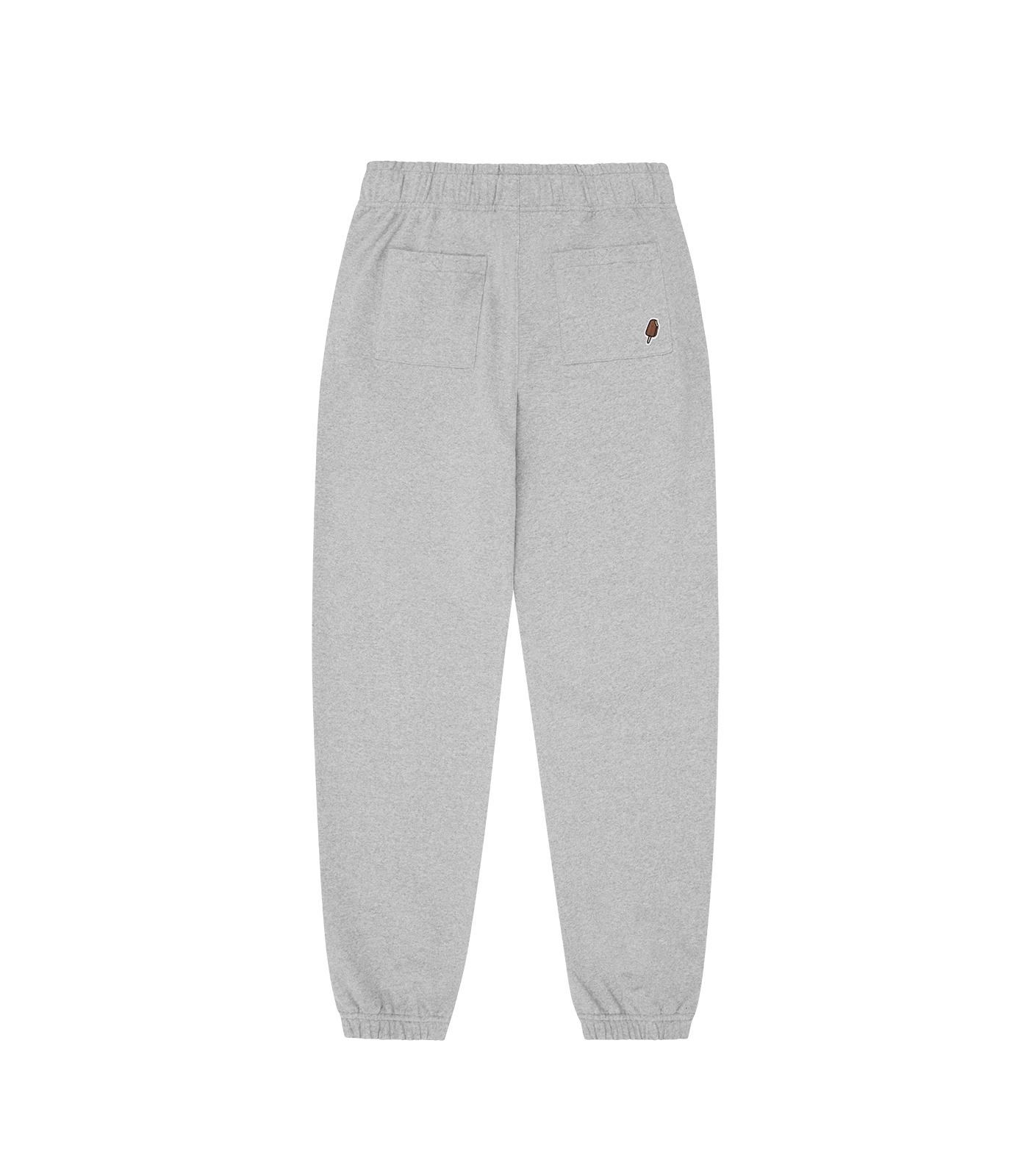 CHECKER RUNNING DOG SWEATPANTS - HEATHER GREY - Image 2