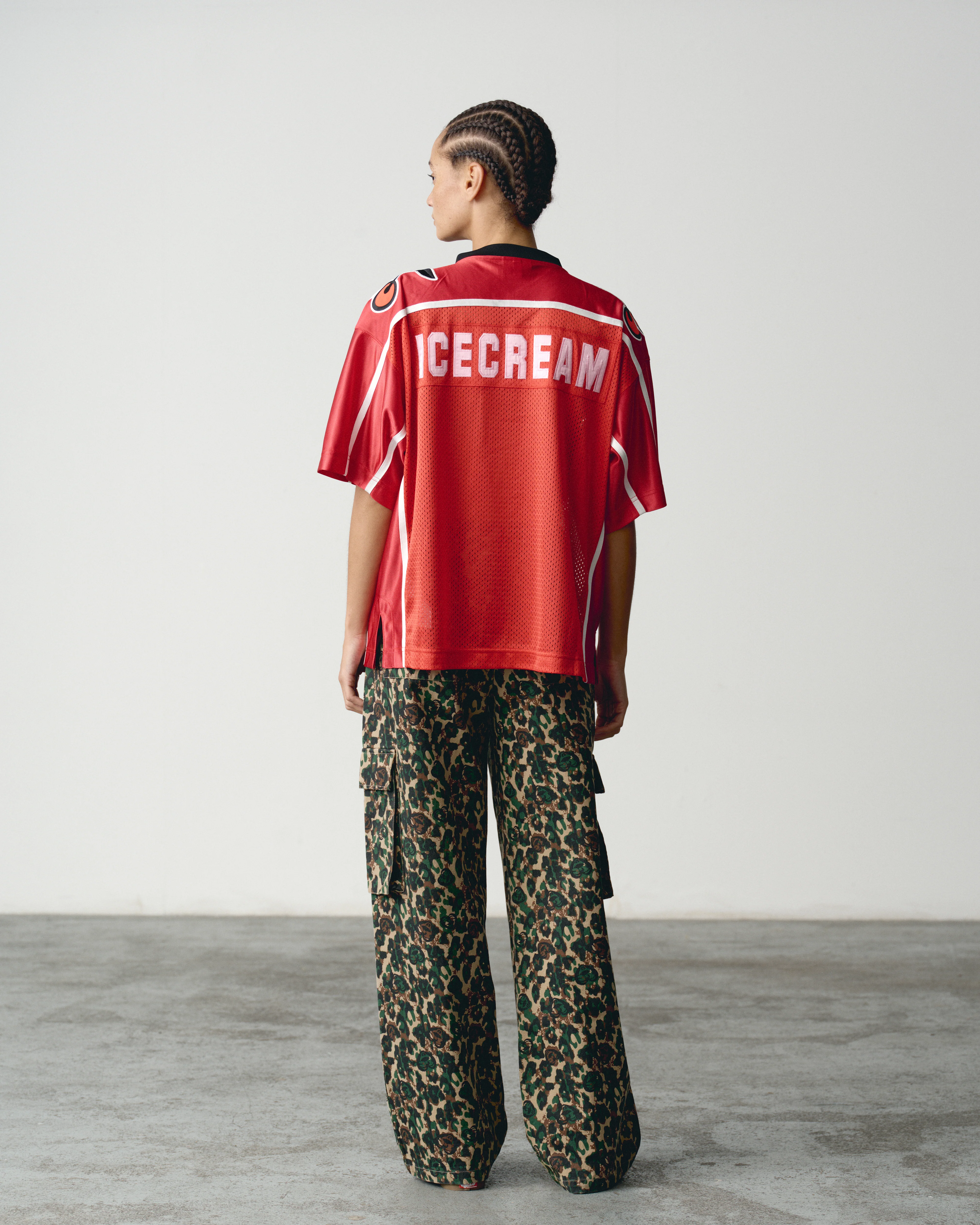 CHERRY FOOTBALL JERSEY - RED - Image 4