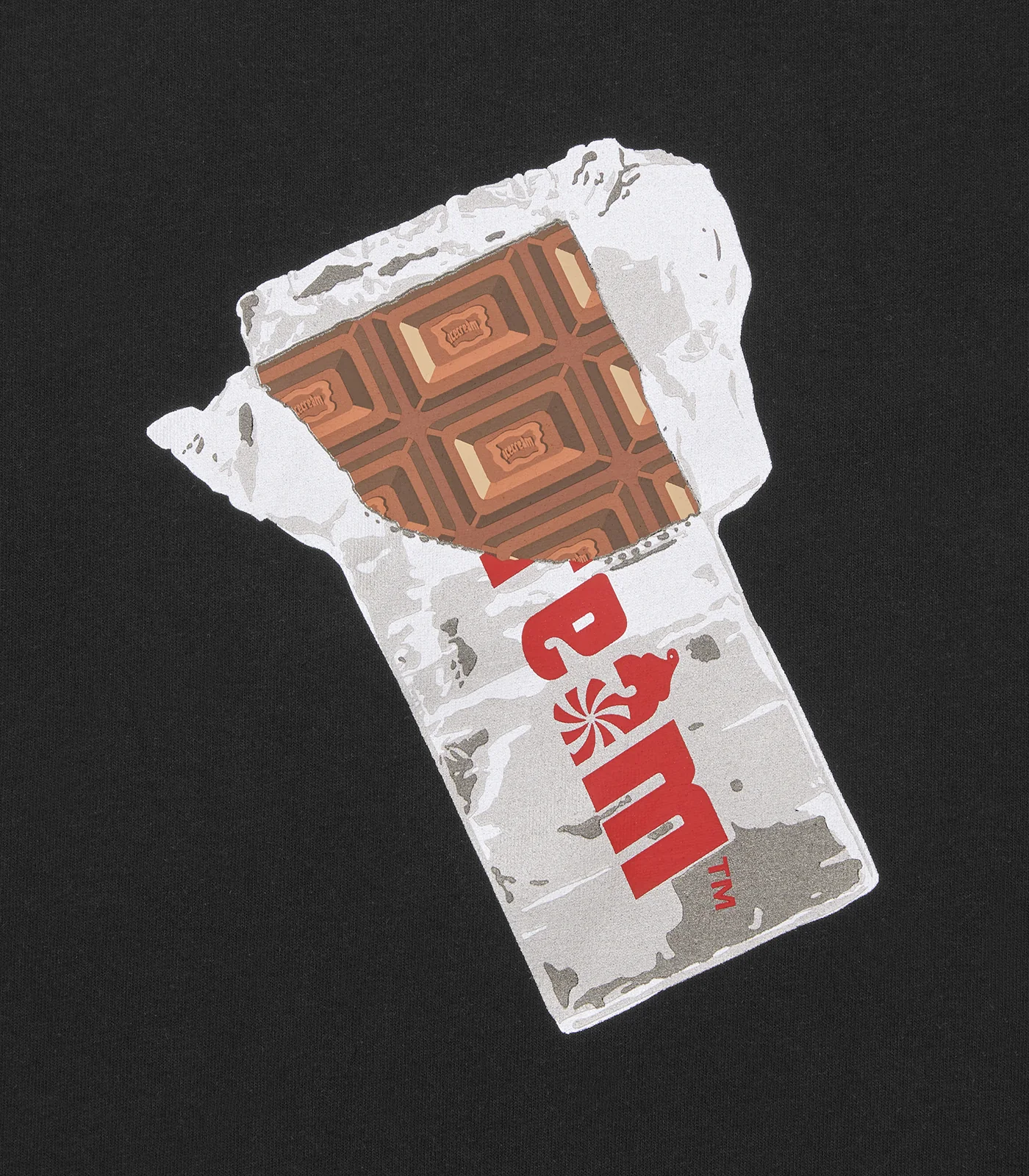 CHOCOLATE BAR T-SHIRT - BLACK - Image 3