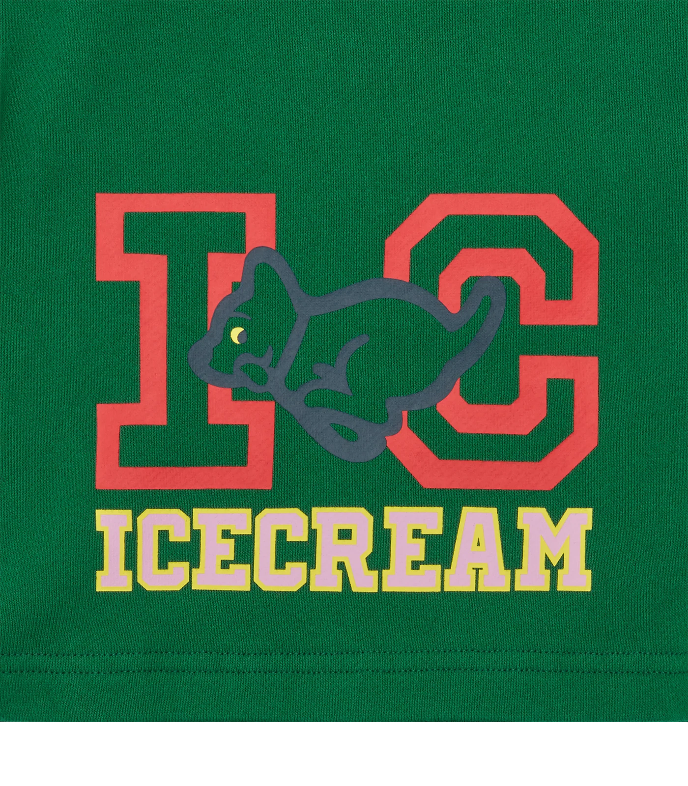 COLLEGIATE PUPPY SHORTS - GREEN - Image 3