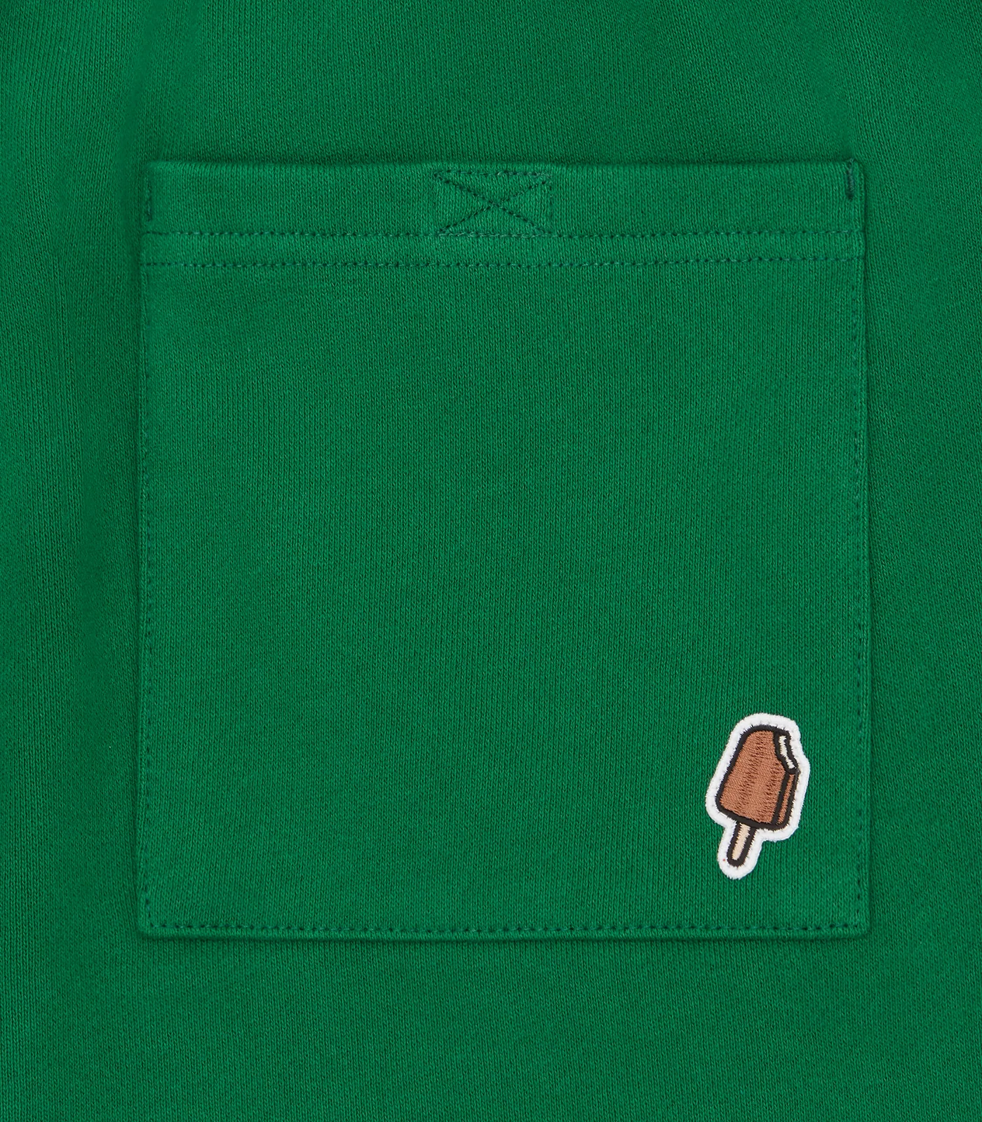 COLLEGIATE PUPPY SHORTS - GREEN - Image 4