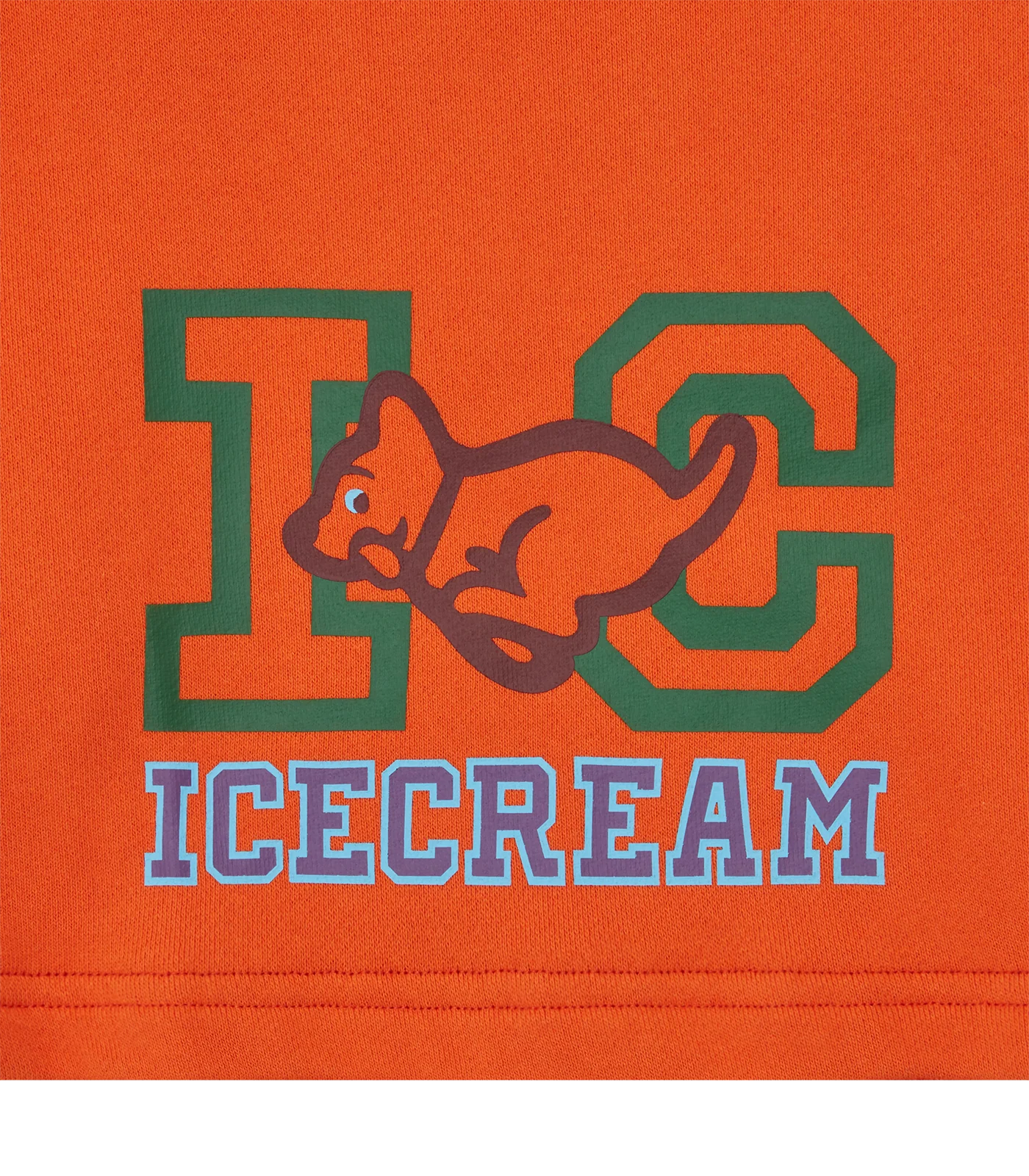 COLLEGIATE PUPPY SHORTS - ORANGE - Image 3