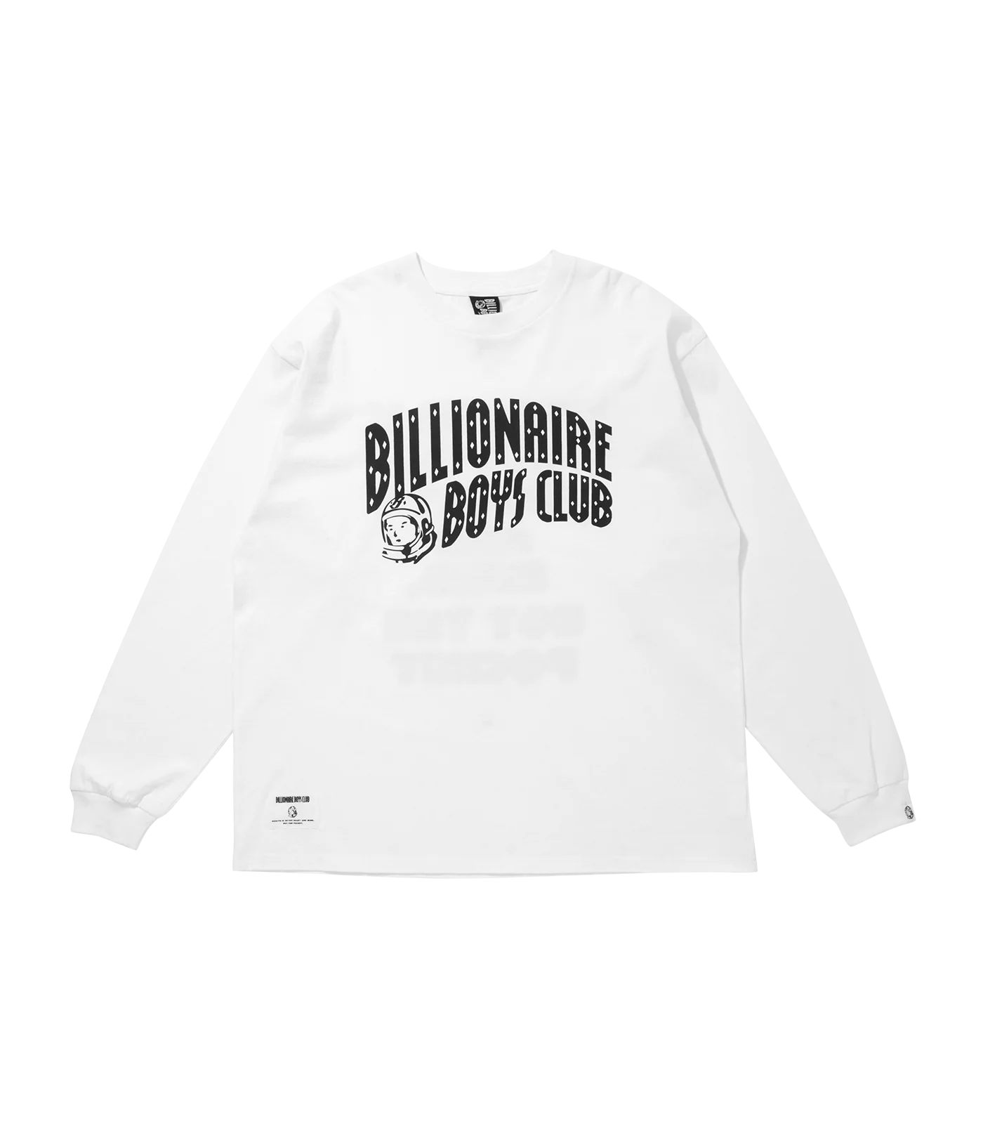 ARCH LOGO L/S T-SHIRT - WHITE