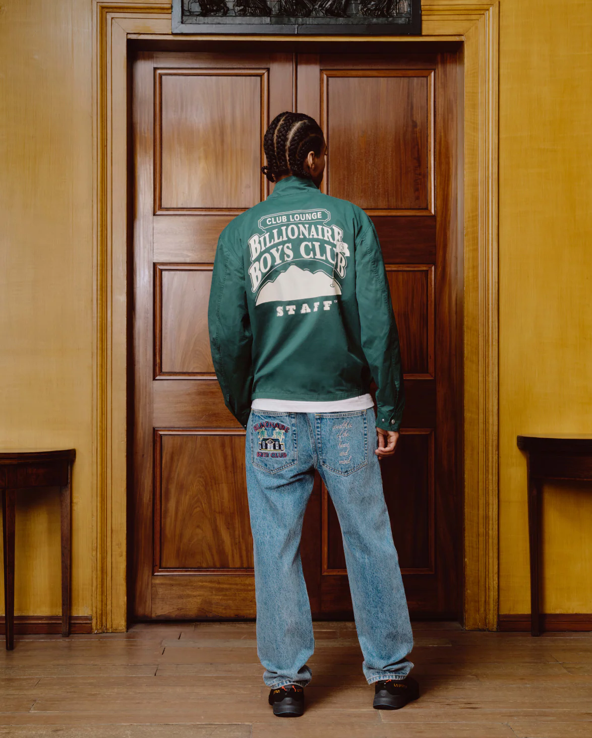COUNTRY LOUNGE BLOUSON JACKET - DARK GREEN - Image 4