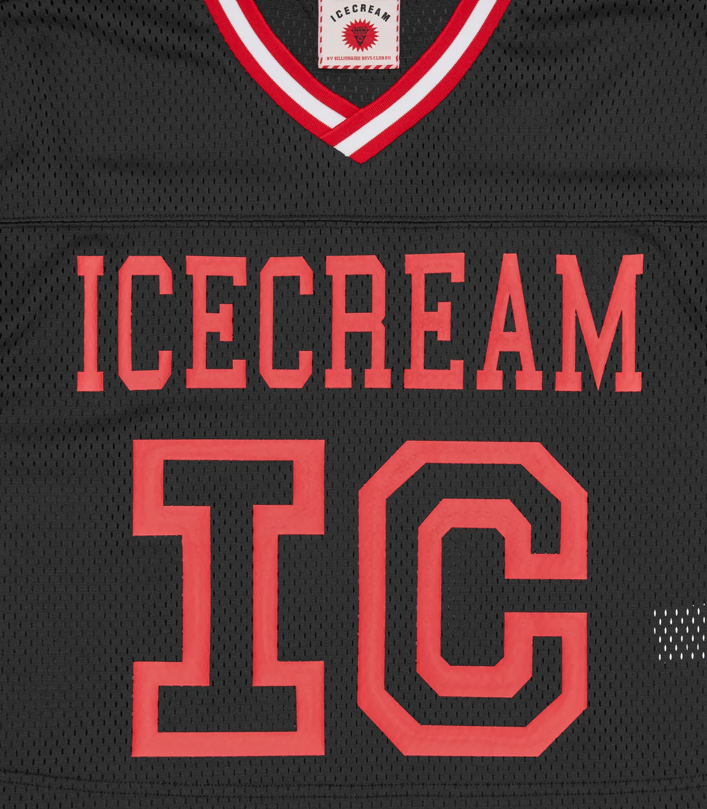 CROPPED FOOTBALL JERSEY - BLACK - Image 5