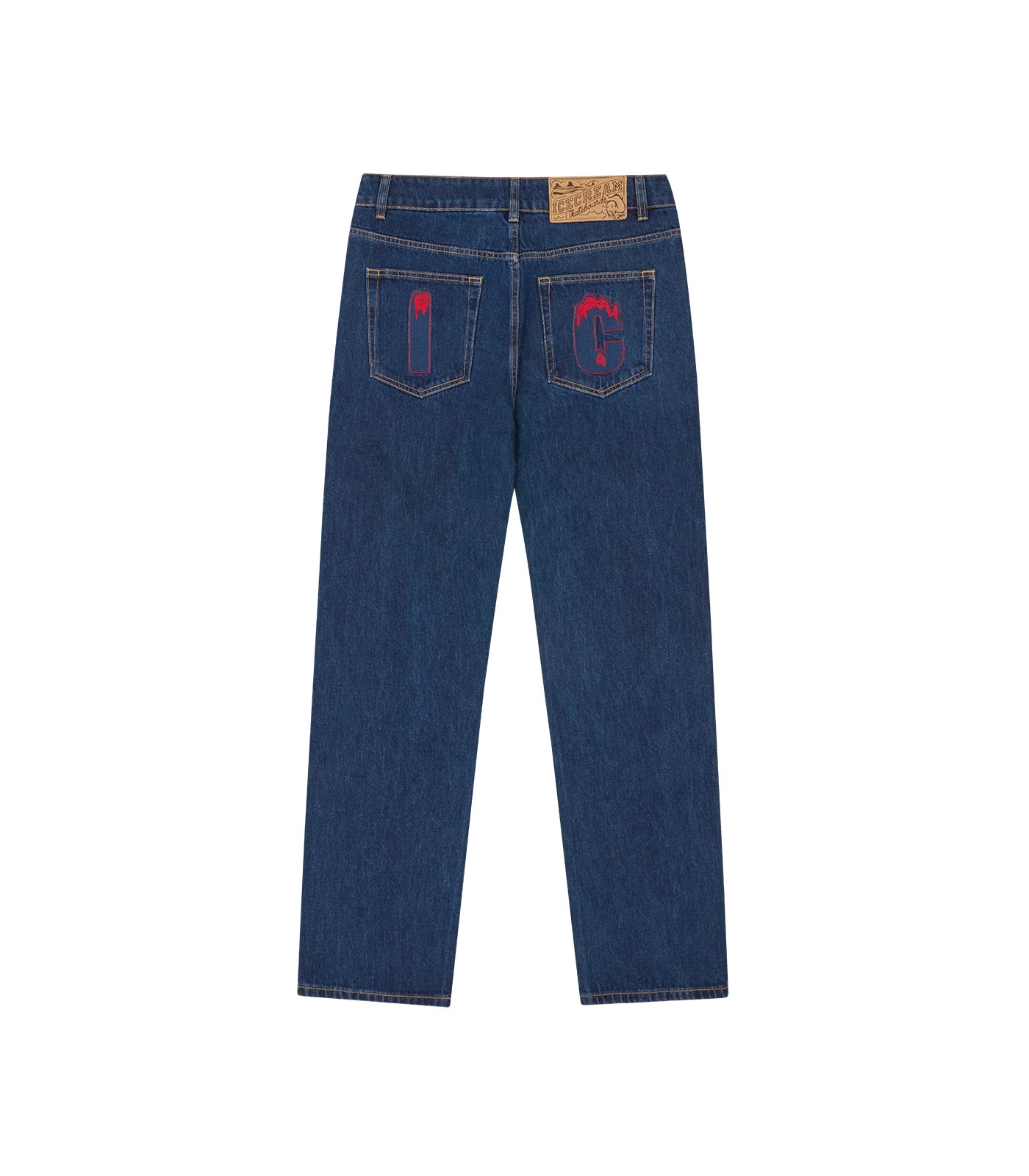 CRYSTAL RUNNING DOG DENIM PANT - INDIGO - Image 2