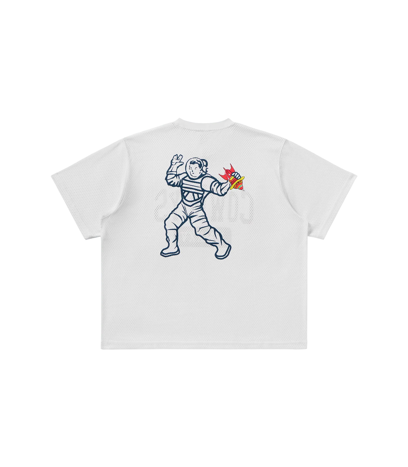 DALLAS COWBOYS MESH SS TOP - WHITE - Image 2