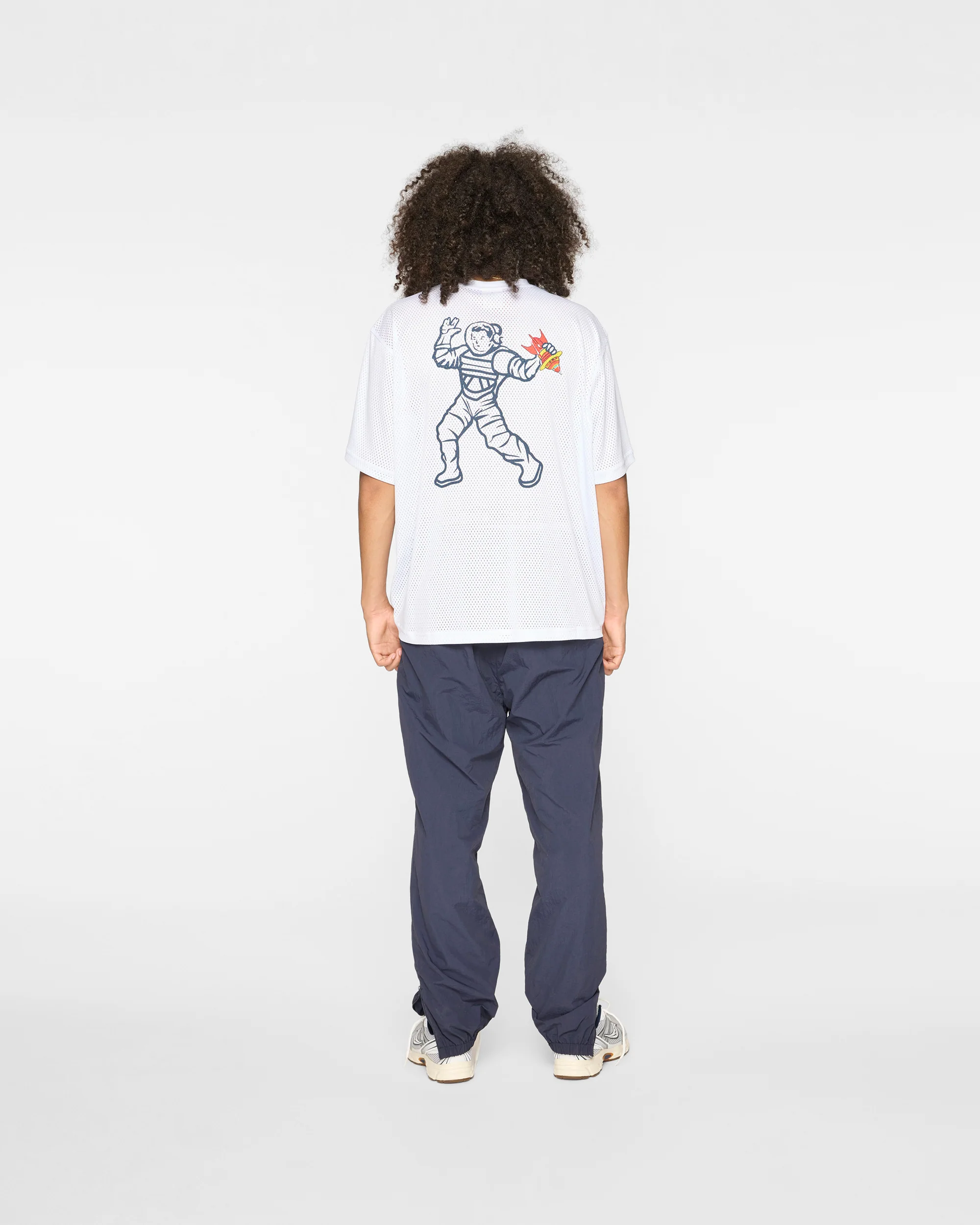 DALLAS COWBOYS MESH SS TOP - WHITE - Image 4