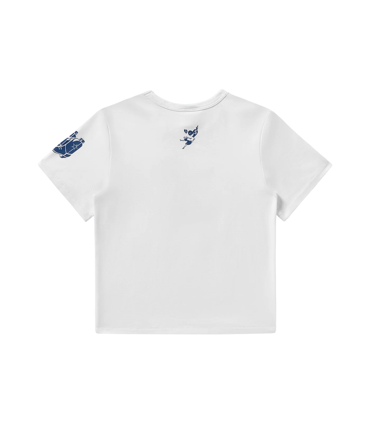 DALLAS COWBOYS SPACE COWGIRL BABY TEE - WHITE - Image 2