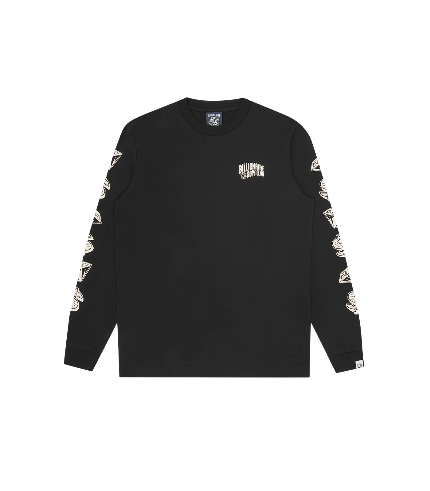 DIAMONDS & DOLLARS L/S T-SHIRT - BLACK