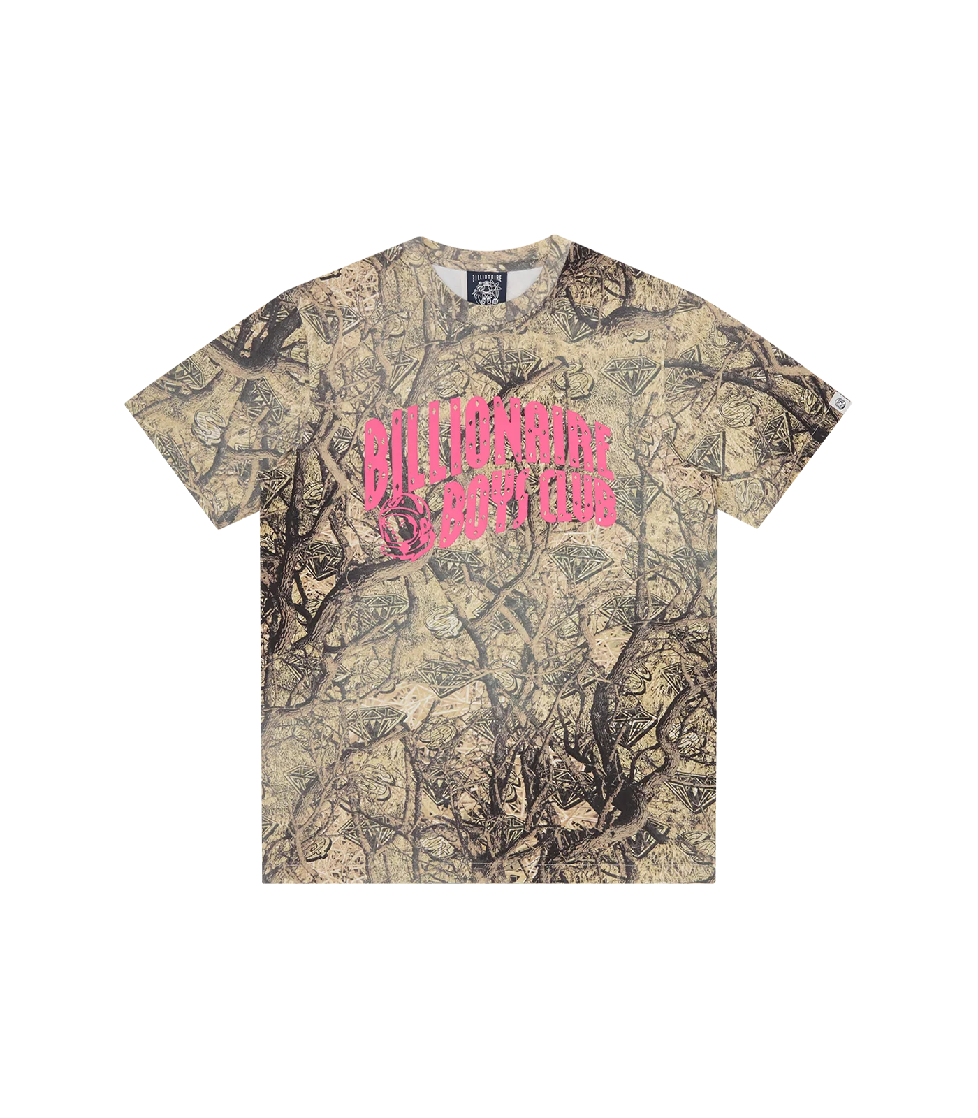DIAMONDS & DOLLARS TREE ARCH LOGO T-SHIRT - CAMO