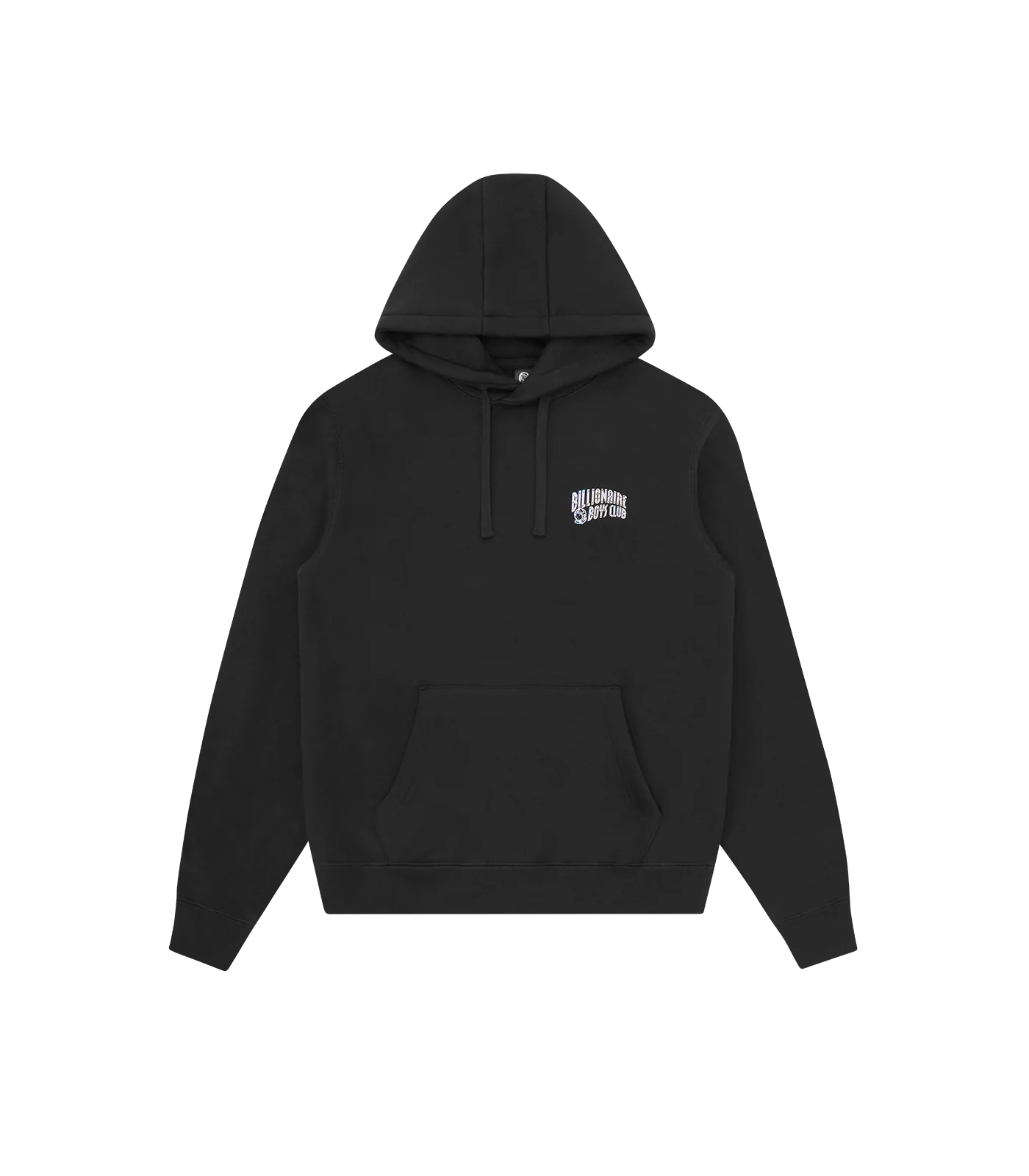 DOUBLE ARCH LOGO POPOVER HOOD - BLACK