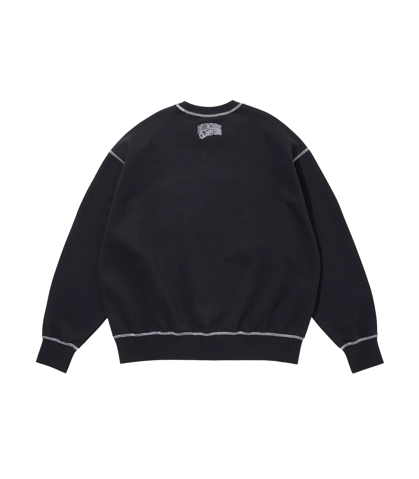 EMBROIDERED ARCH LOGO SWEATSHIRT - NAVY - Image 2