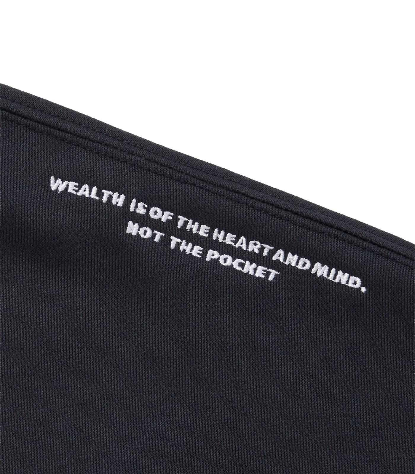 EMBROIDERED ARCH LOGO SWEATSHIRT - NAVY - Image 4