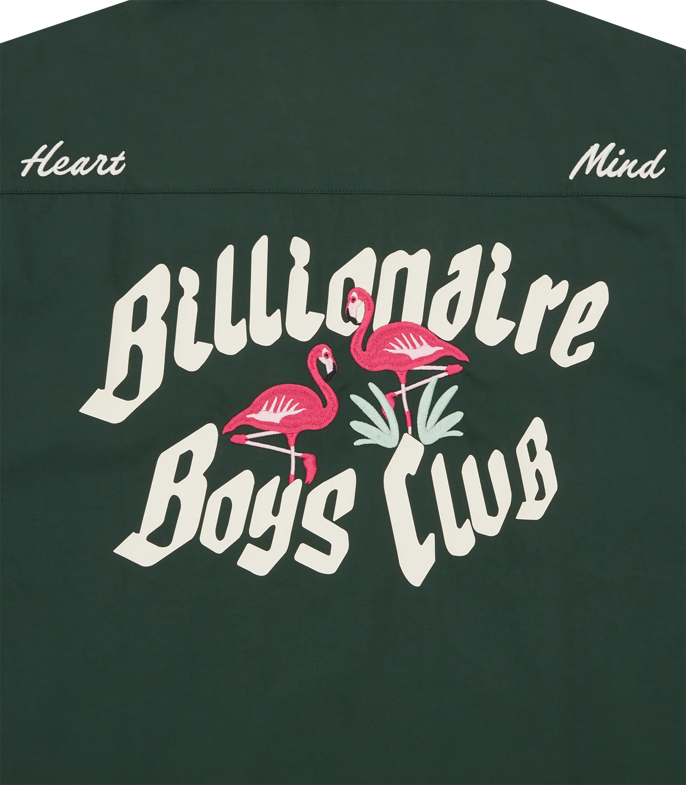 FLAMINGO BOWLING SHIRT - DARK GREEN - Image 5