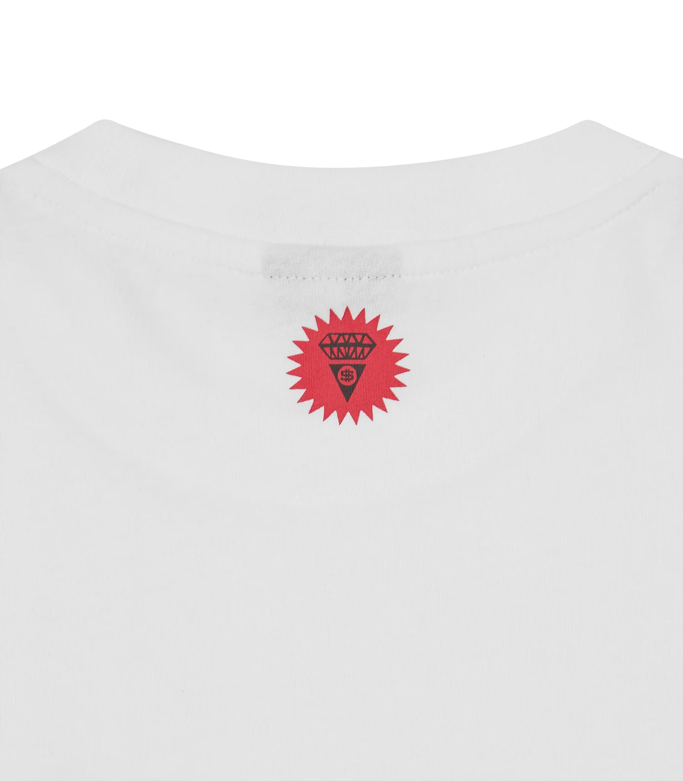 GLITTER RUNNING DOG T-SHIRT - WHITE - Image 4