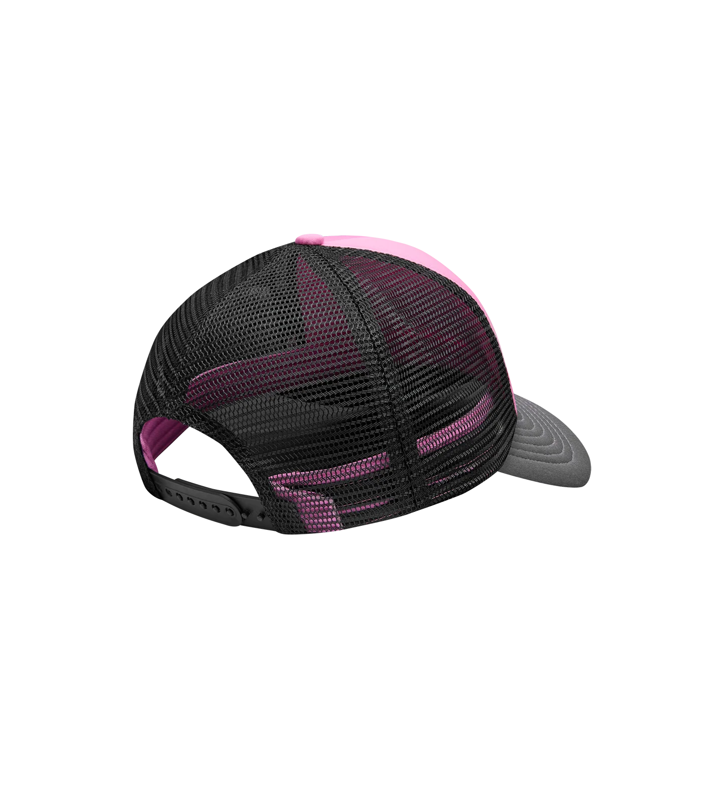 GLITTER RUNNING DOG TRUCKER CAP - PINK/GREY - Image 2