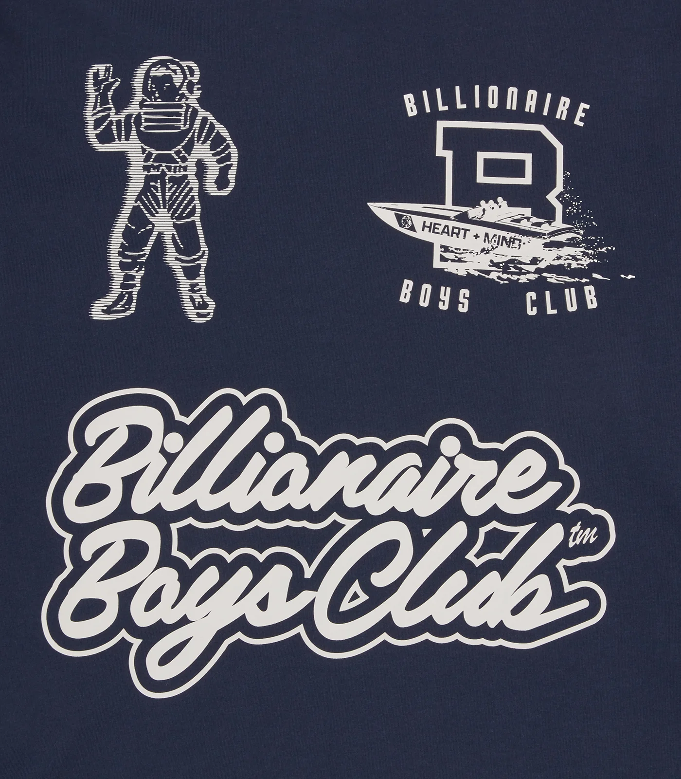GLOBAL REGATTA MULTI PRINT L/S T-SHIRT - NAVY - Image 3