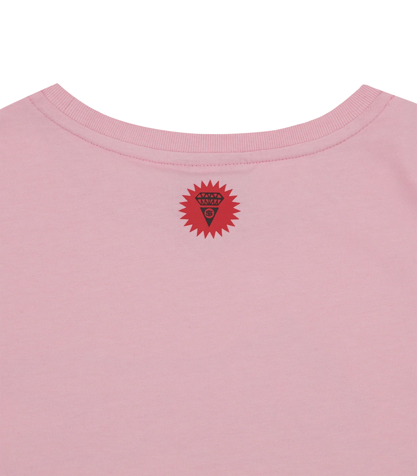 HOUNDSTOOTH RUNNING DOG BABY TEE - PINK - Image 5