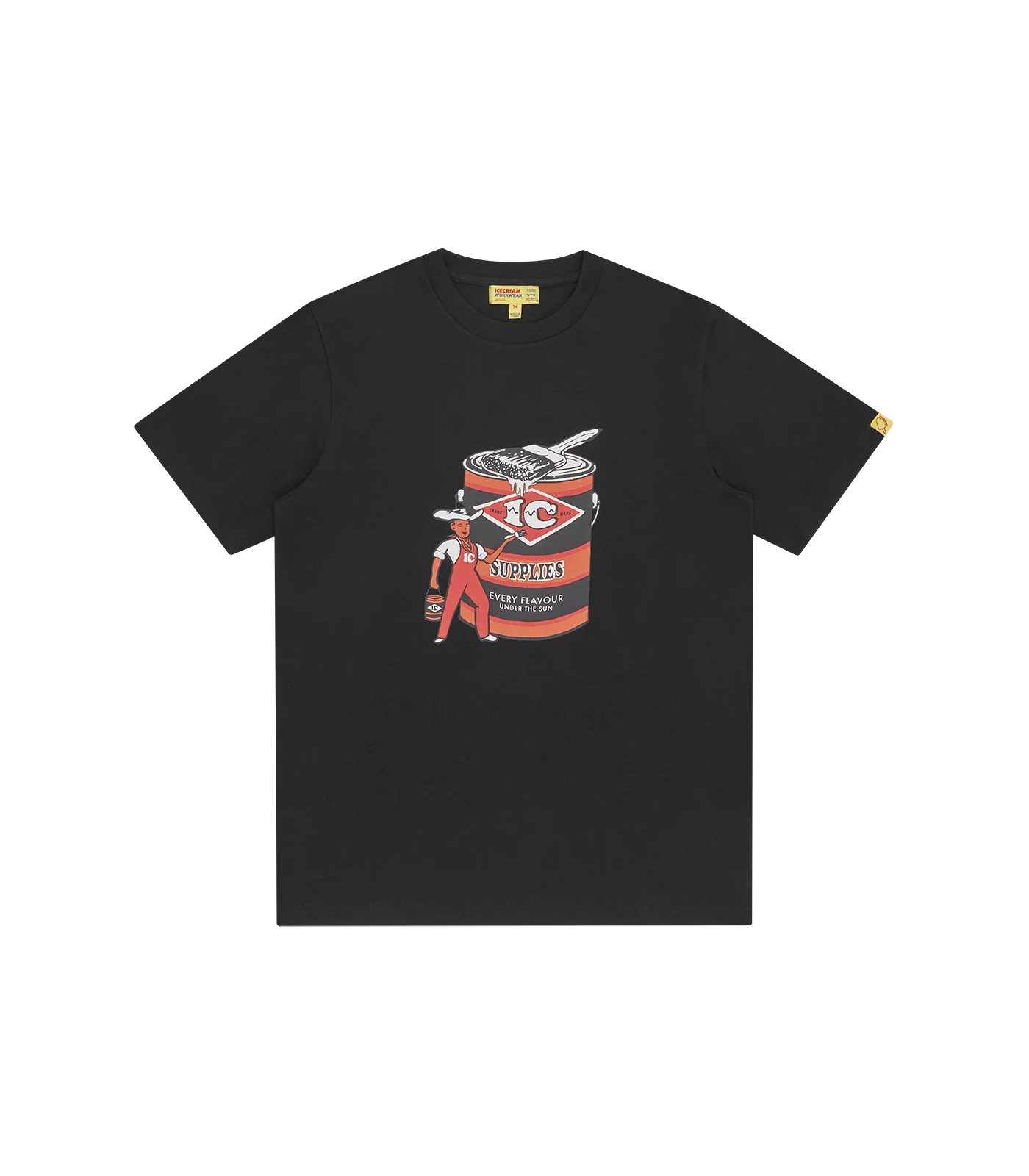 IC SUPPLIES T-SHIRT - BLACK