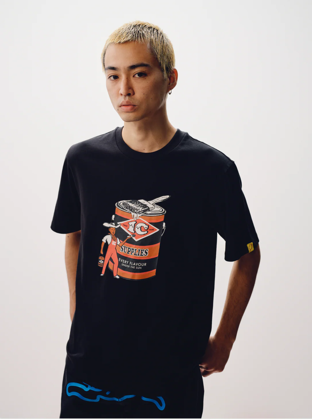 IC SUPPLIES T-SHIRT - BLACK - Image 3