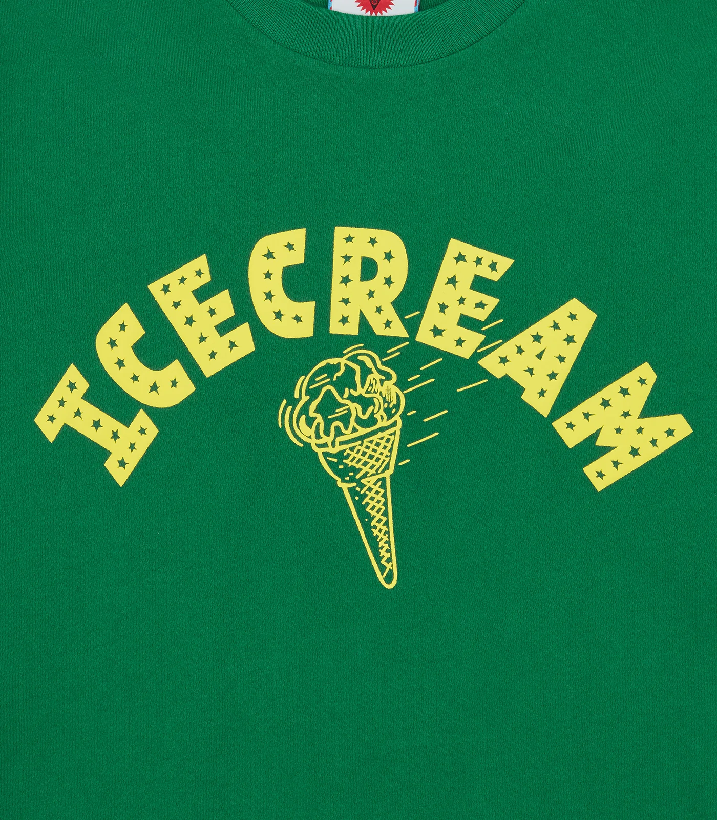 ICECREAM CONE L/S T-SHIRT - GREEN - Image 3