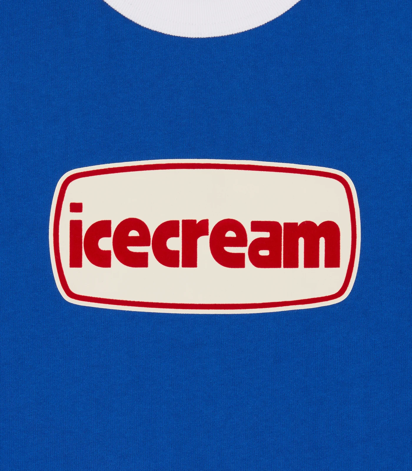 ICECREAM TUB RINGER T-SHIRT - BLUE - Image 4