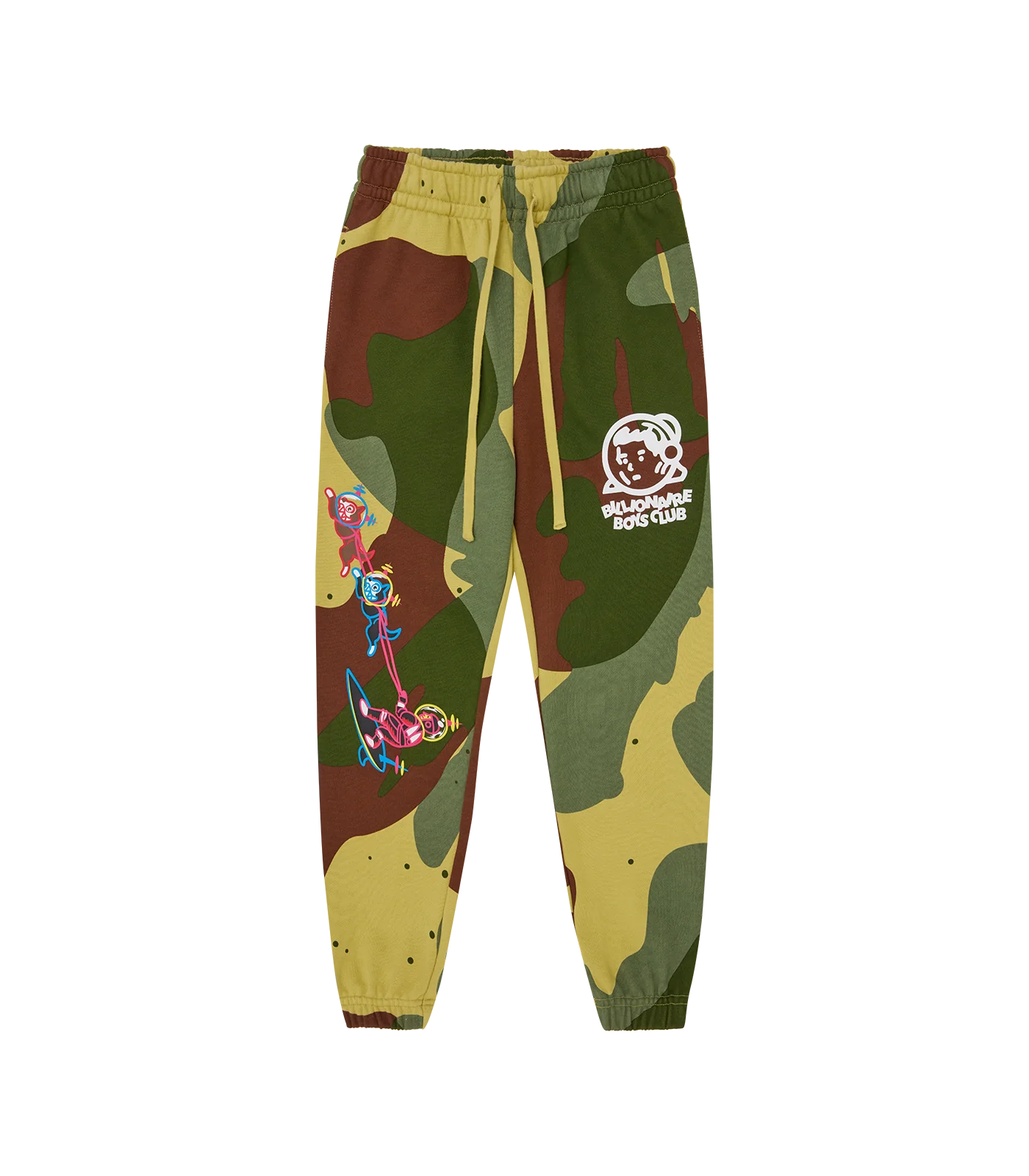 KIDS ALL OVER SPACE CAMO SWEATPANTS - CAMO