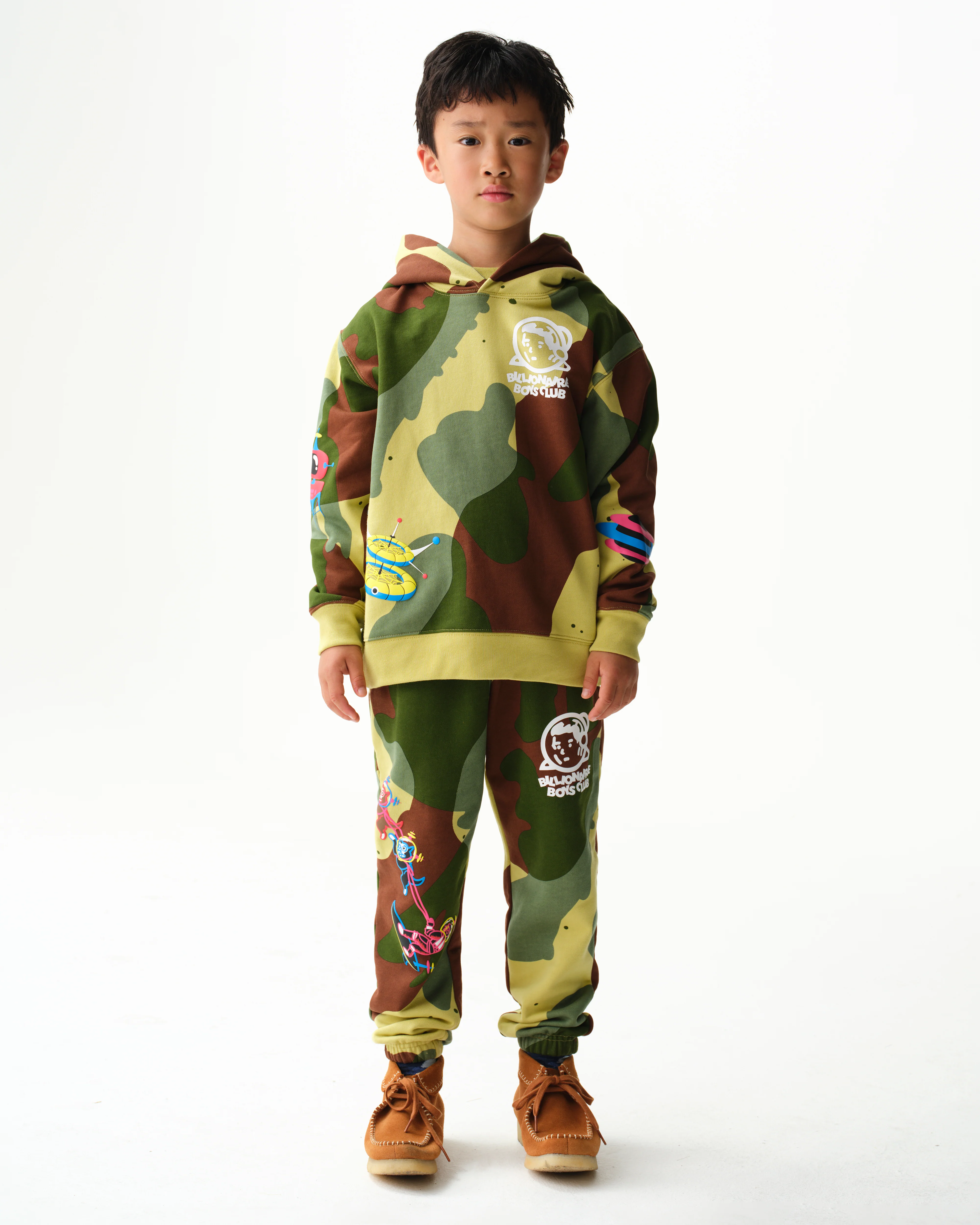 KIDS ALL OVER SPACE CAMO SWEATPANTS - CAMO - Image 3