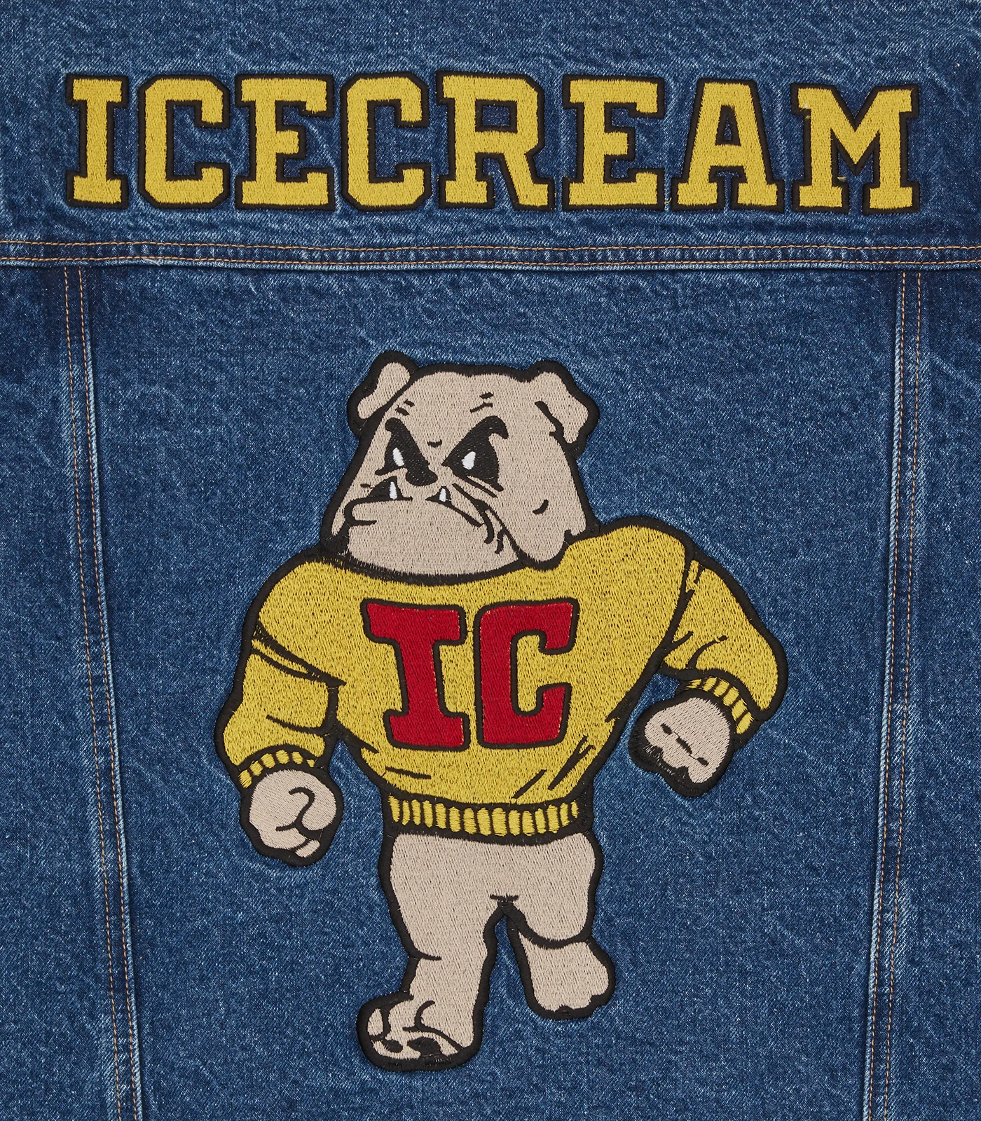 MASCOT DENIM TRUCKER JACKET - MID WASH BLUE - Image 8